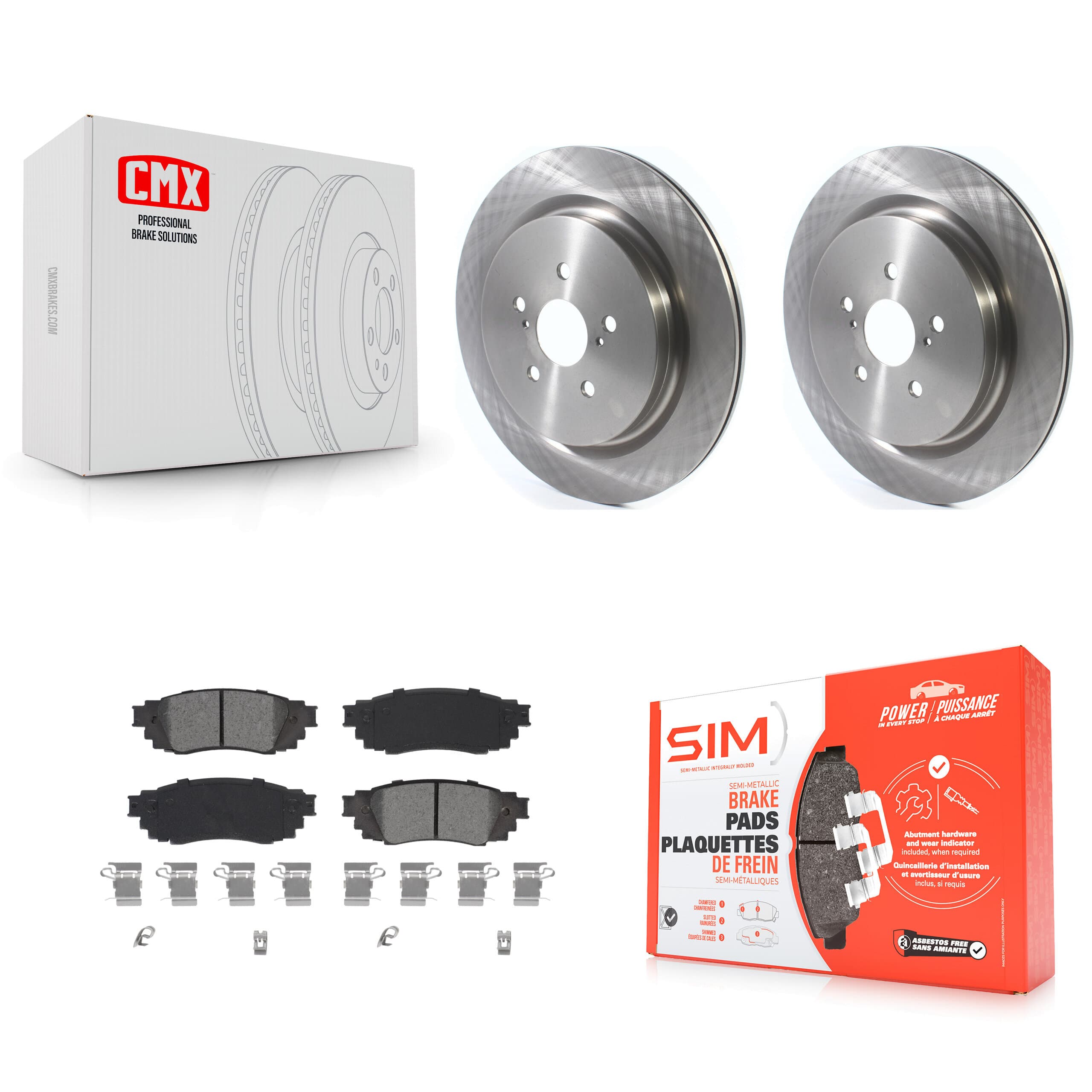 Transit Auto - K8S-102983 - Rear Disc Brake Kits image 1