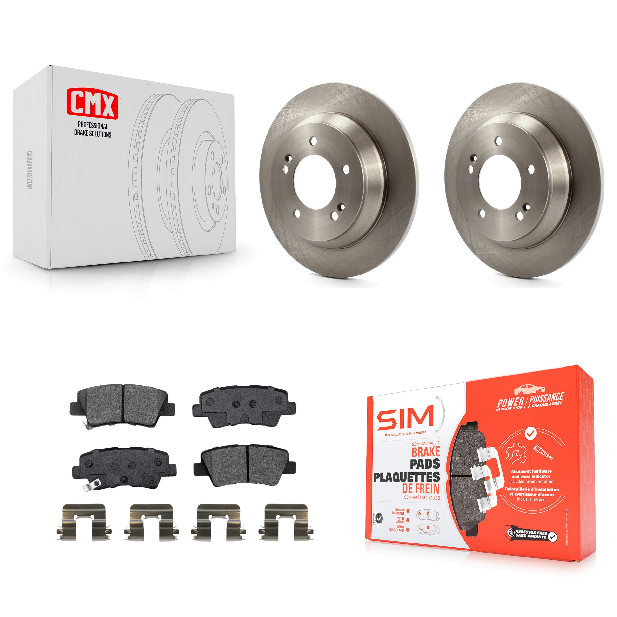Transit Auto - K8S-102992 - Rear Disc Brake Kits image 1