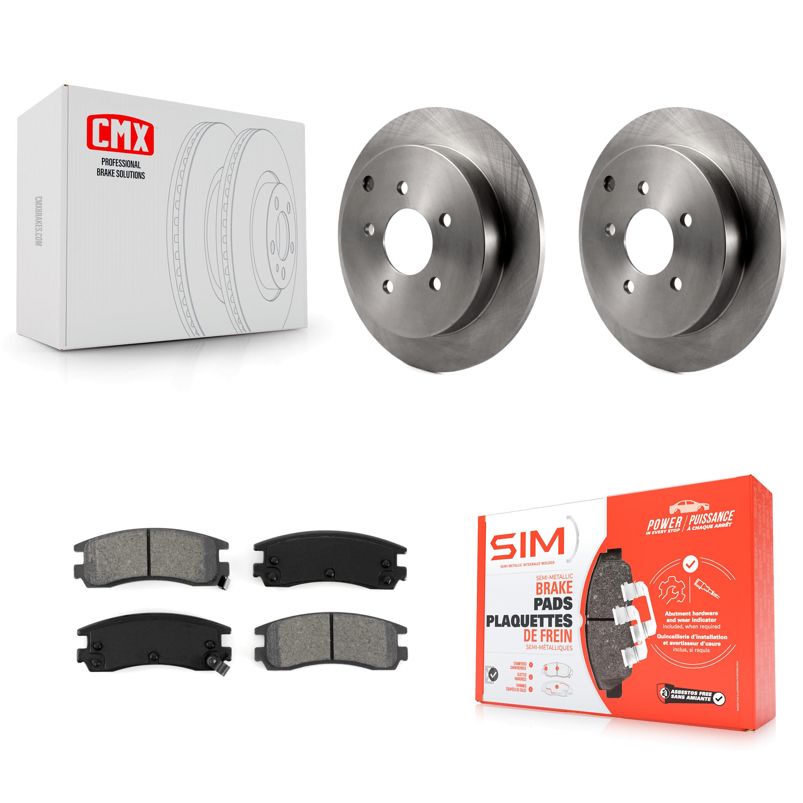 Transit Auto - K8S-103005 - Rear Disc Brake Kits image 1