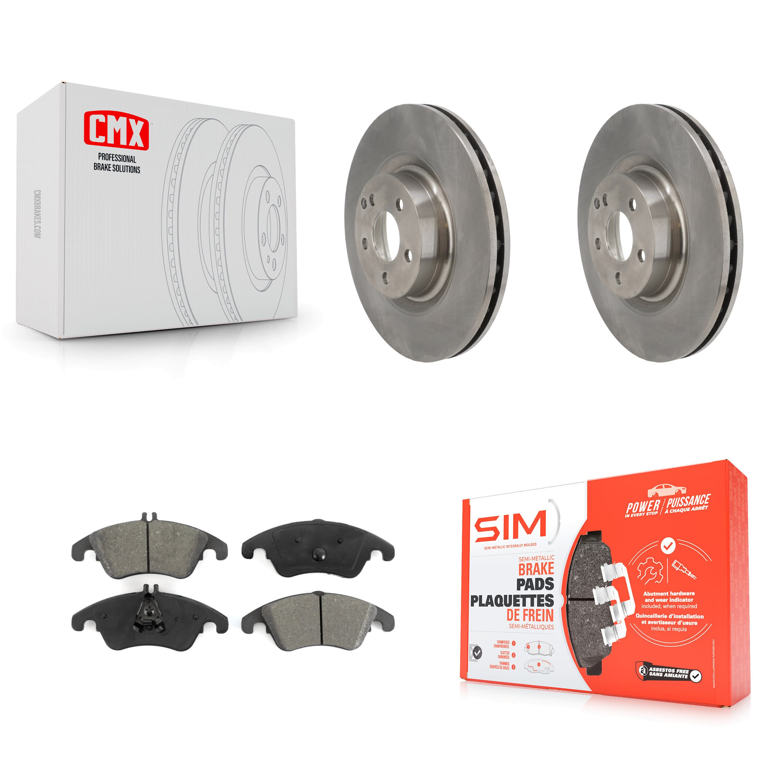 Transit Auto - K8S-103512 - Front Disc Brake Kits image 1