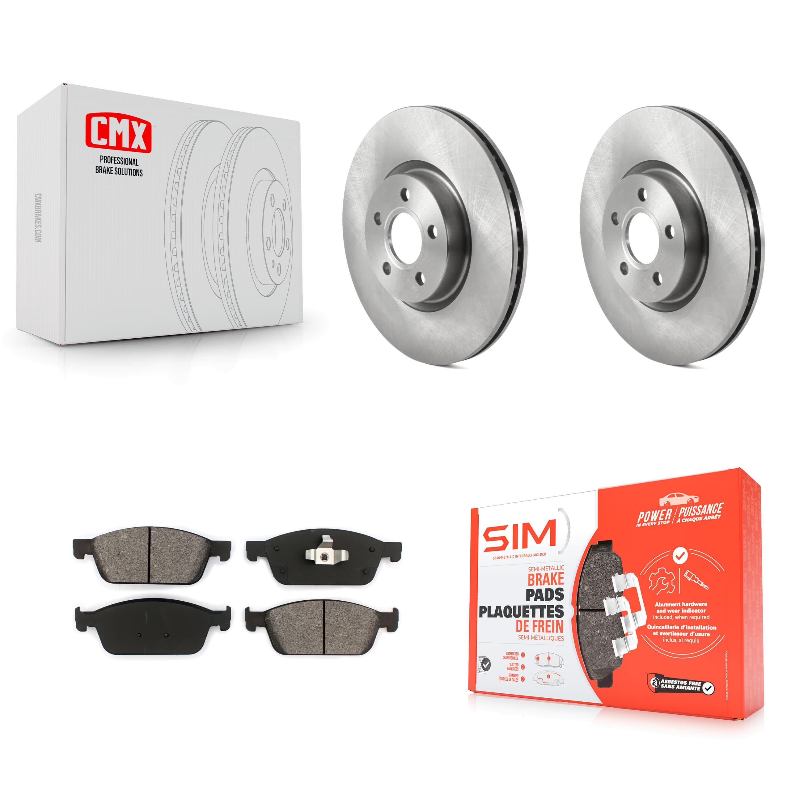 Transit Auto - K8S-103513 - Front Disc Brake Kits image 1