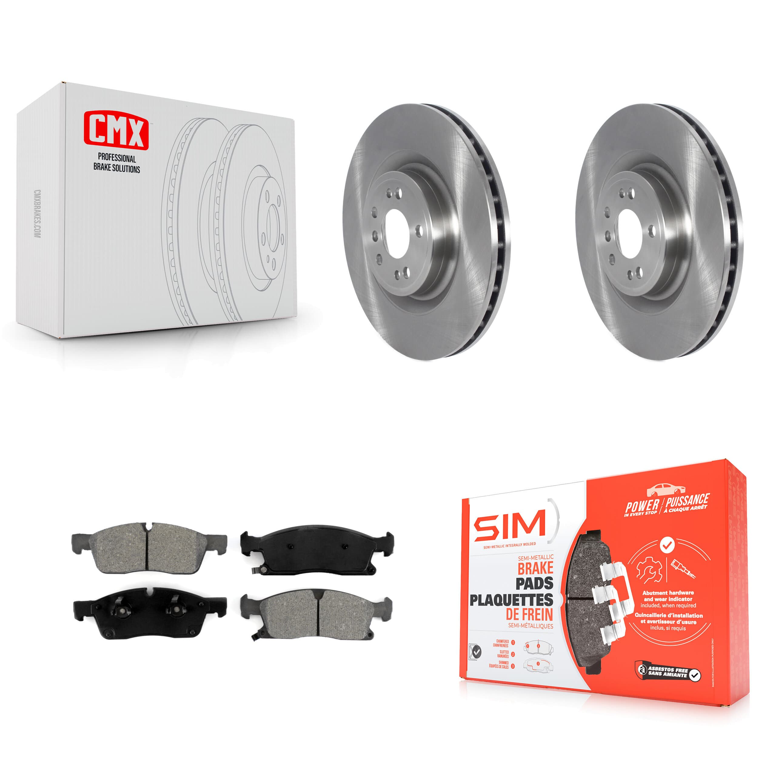 Transit Auto - K8S-103514 - Front Disc Brake Kits image 1