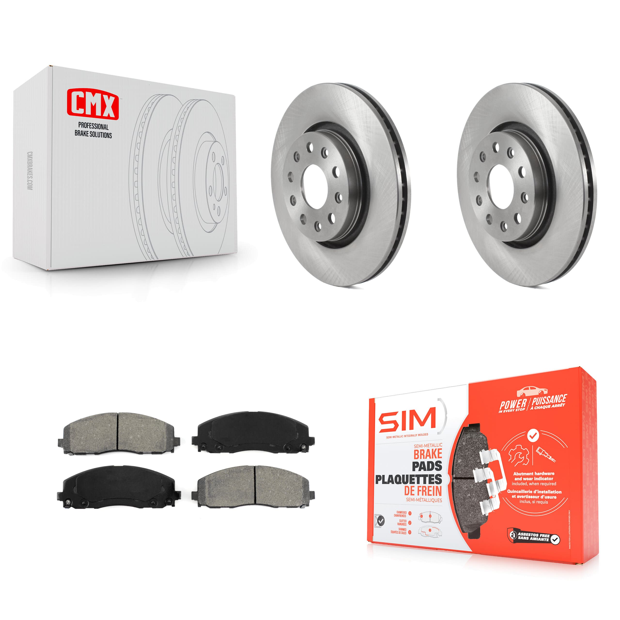 Transit Auto - K8S-103515 - Front Disc Brake Kits image 1