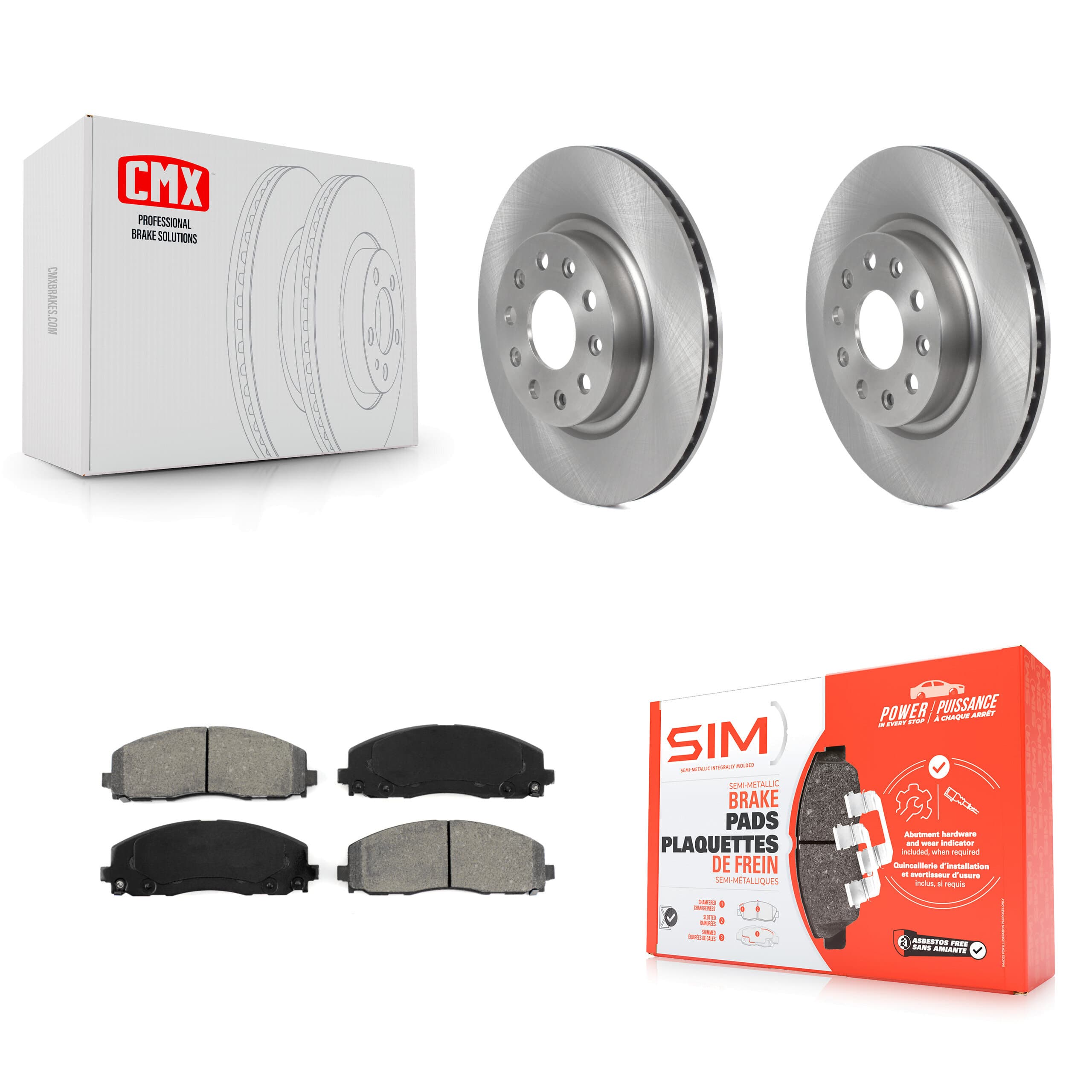 Transit Auto - K8S-103516 - Front Disc Brake Kits image 1