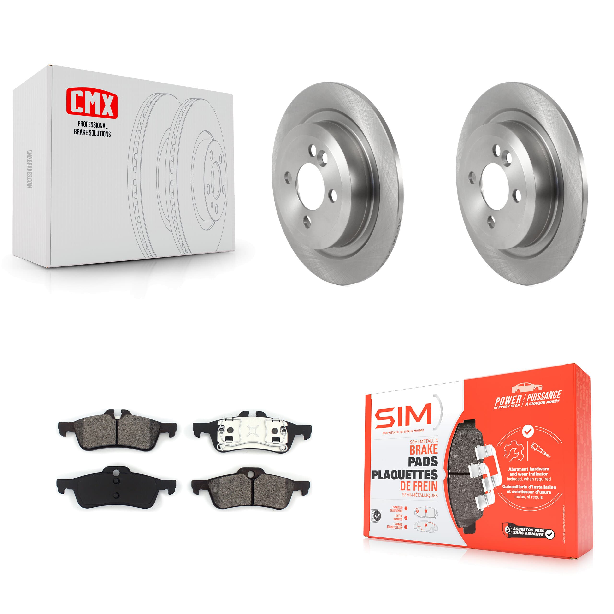 Transit Auto - K8S-103561 - Rear Disc Brake Kits image 1