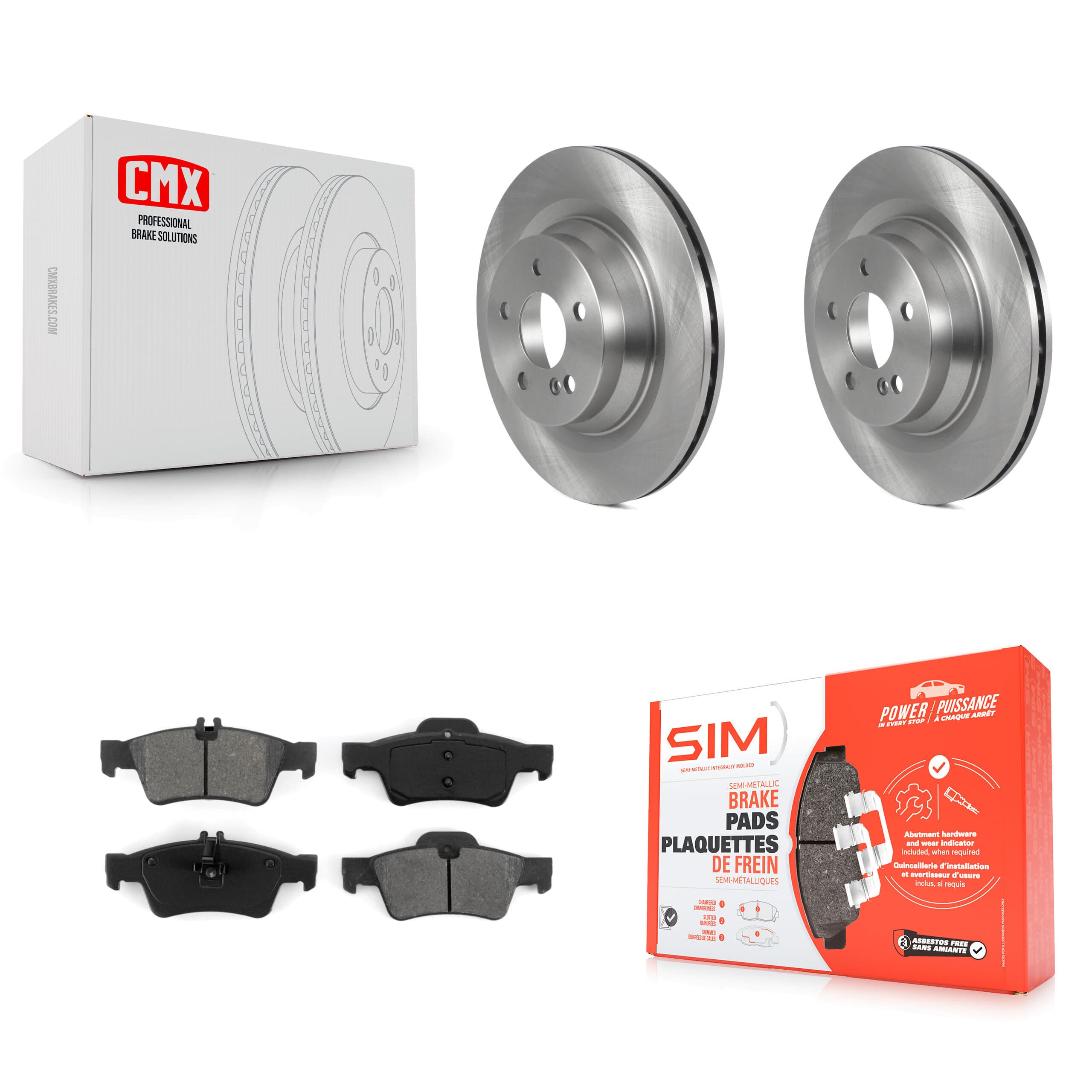 Transit Auto - K8S-103580 - Rear Disc Brake Kits image 1