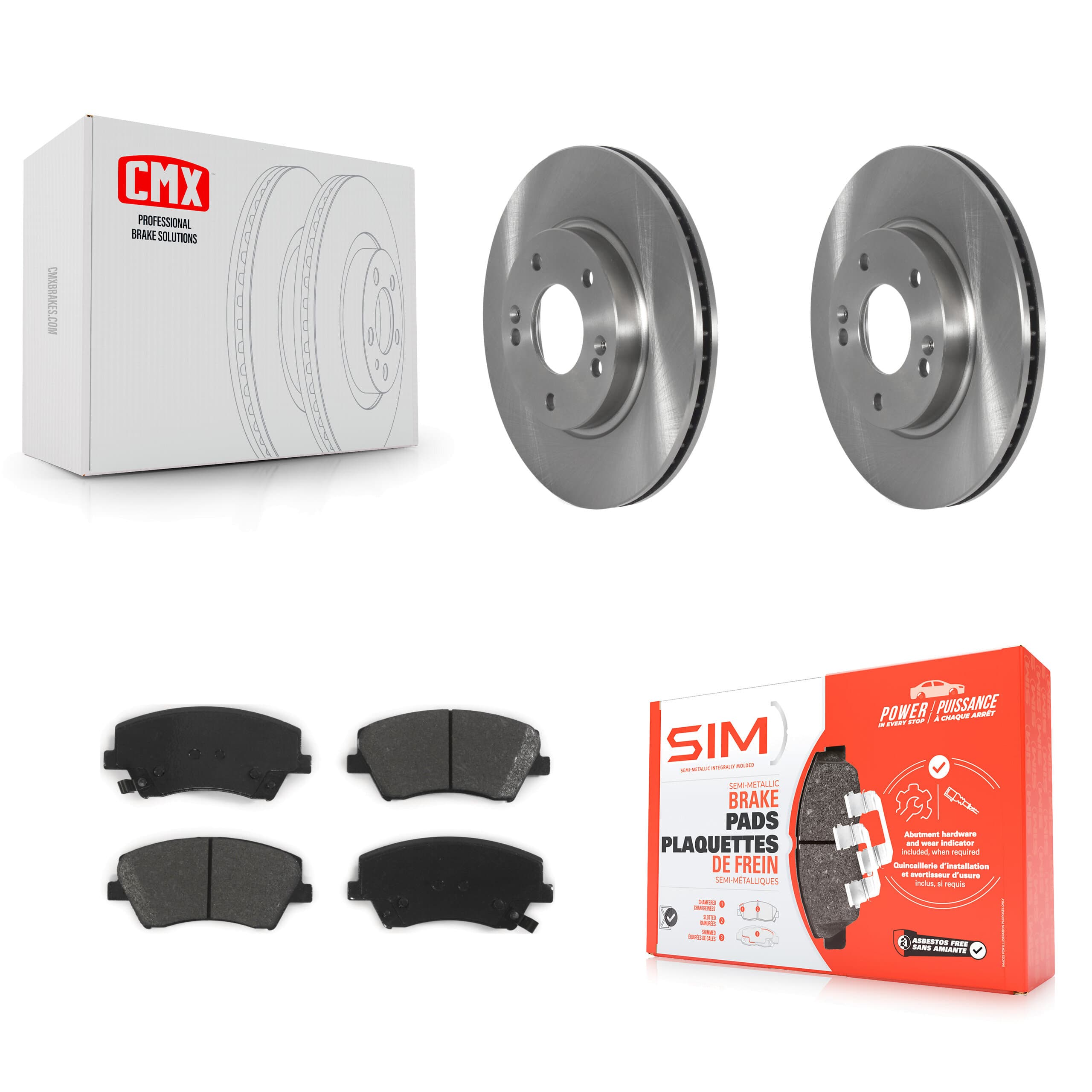 Transit Auto - K8S-103593 - Front Disc Brake Kits image 1