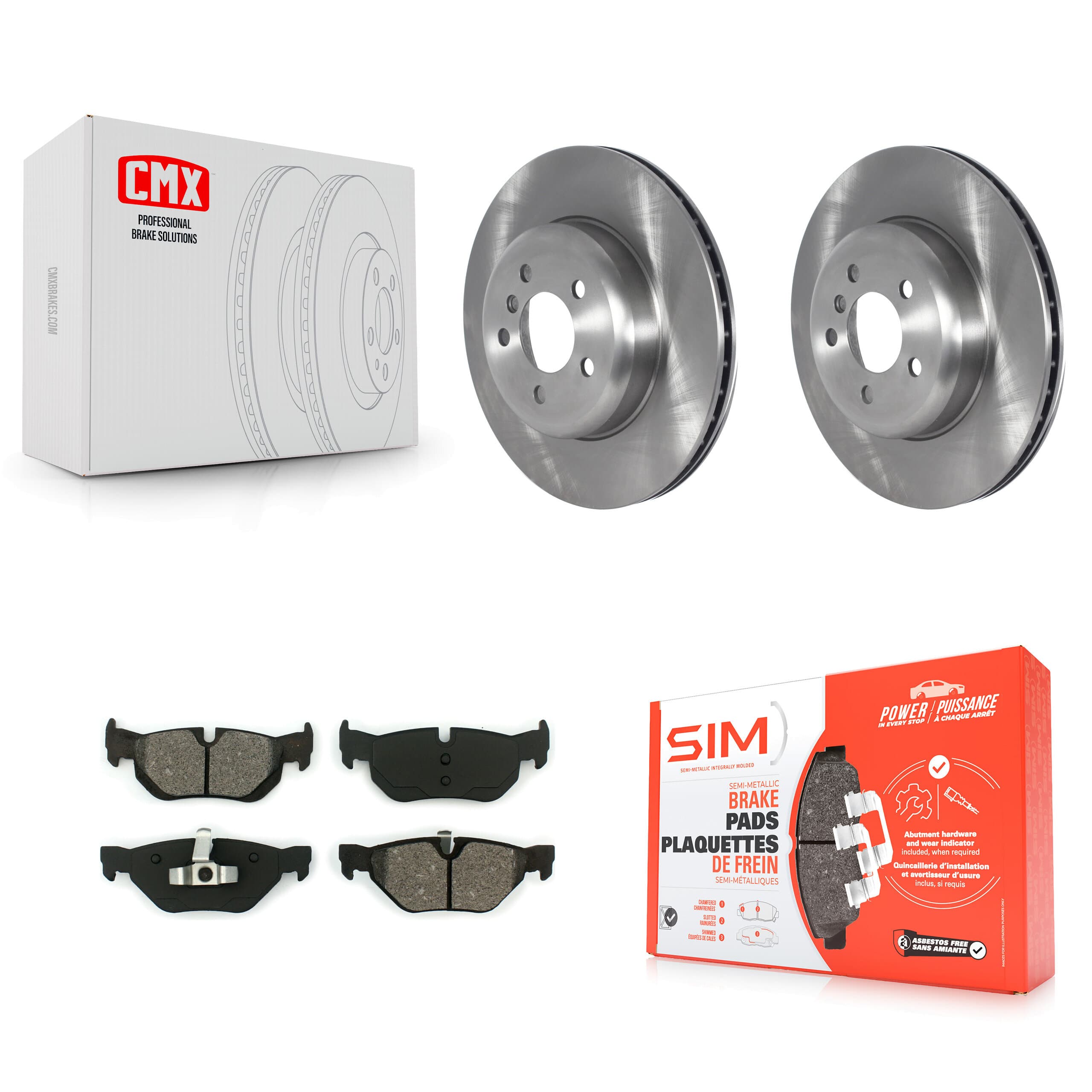 Transit Auto - K8S-103606 - Rear Disc Brake Kits image 1