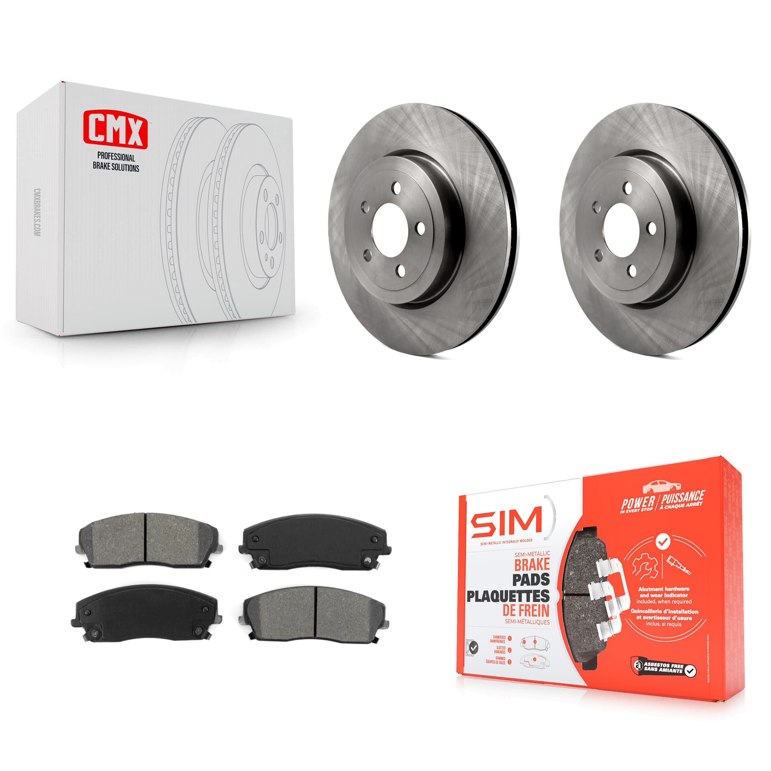 Transit Auto - K8S-103631 - Front Disc Brake Kits image 1