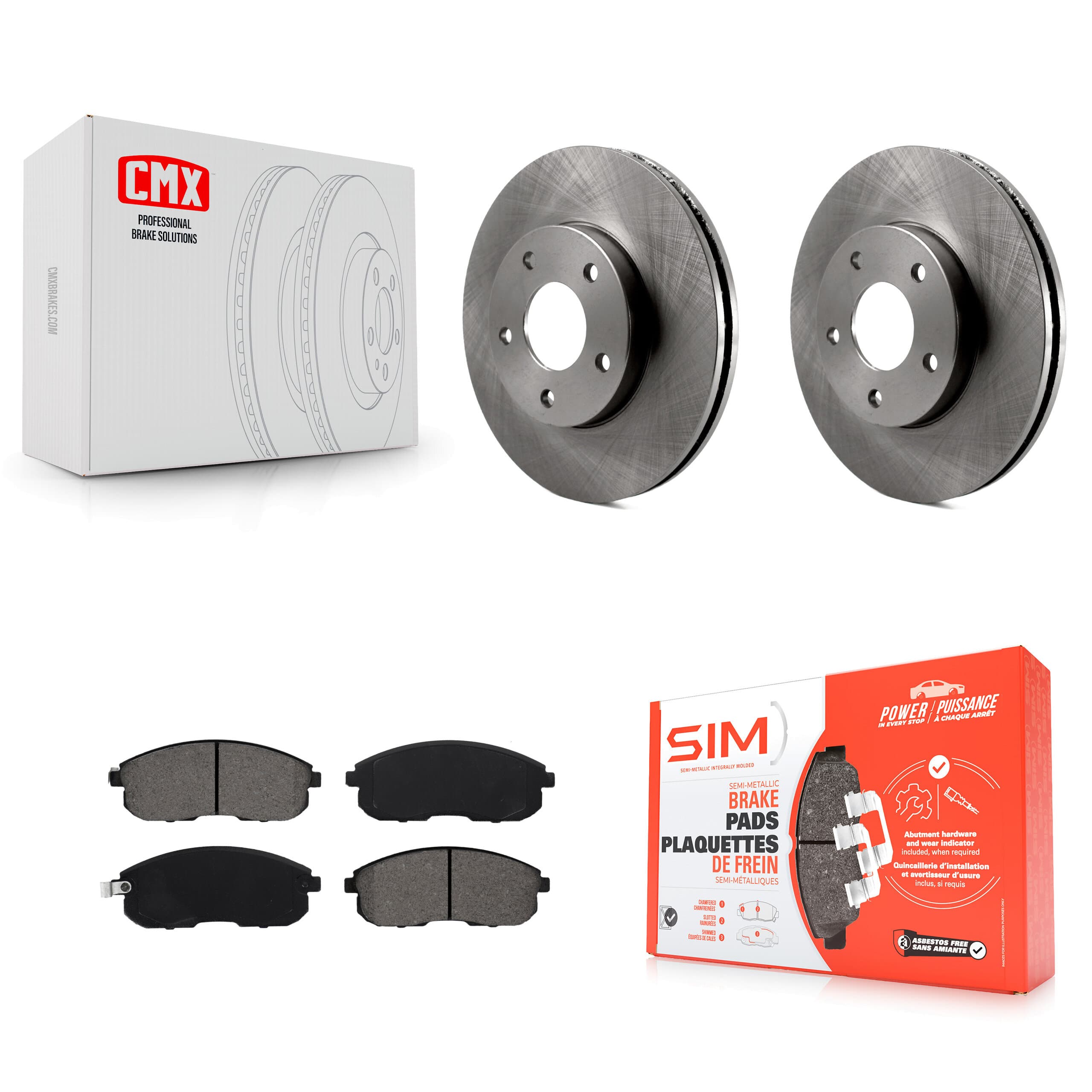 Transit Auto - K8S-103663 - Front Disc Brake Kits image 1