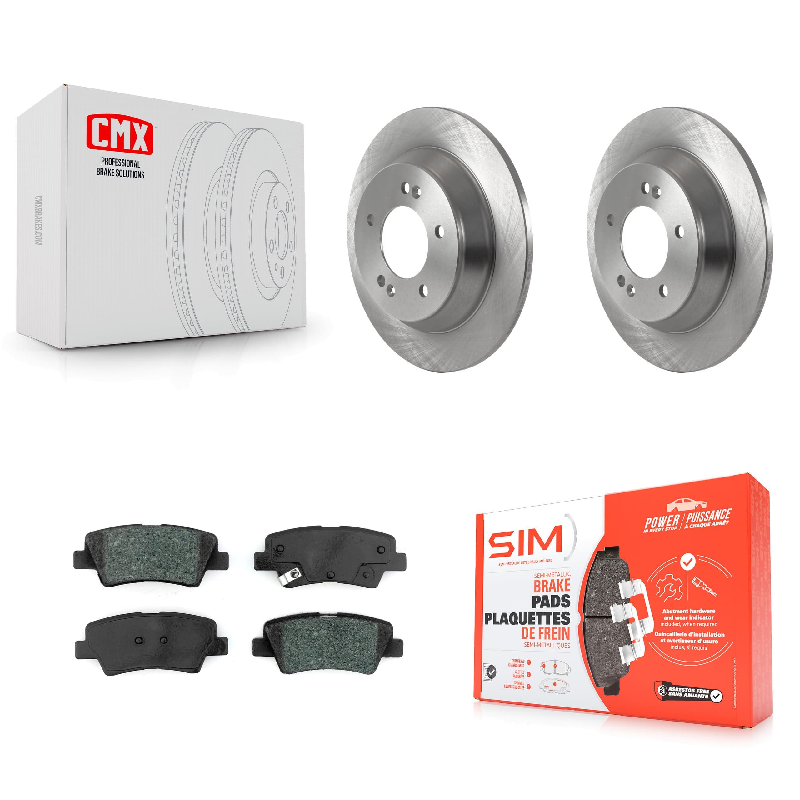 Transit Auto - K8S-103692 - Rear Disc Brake Kits image 1
