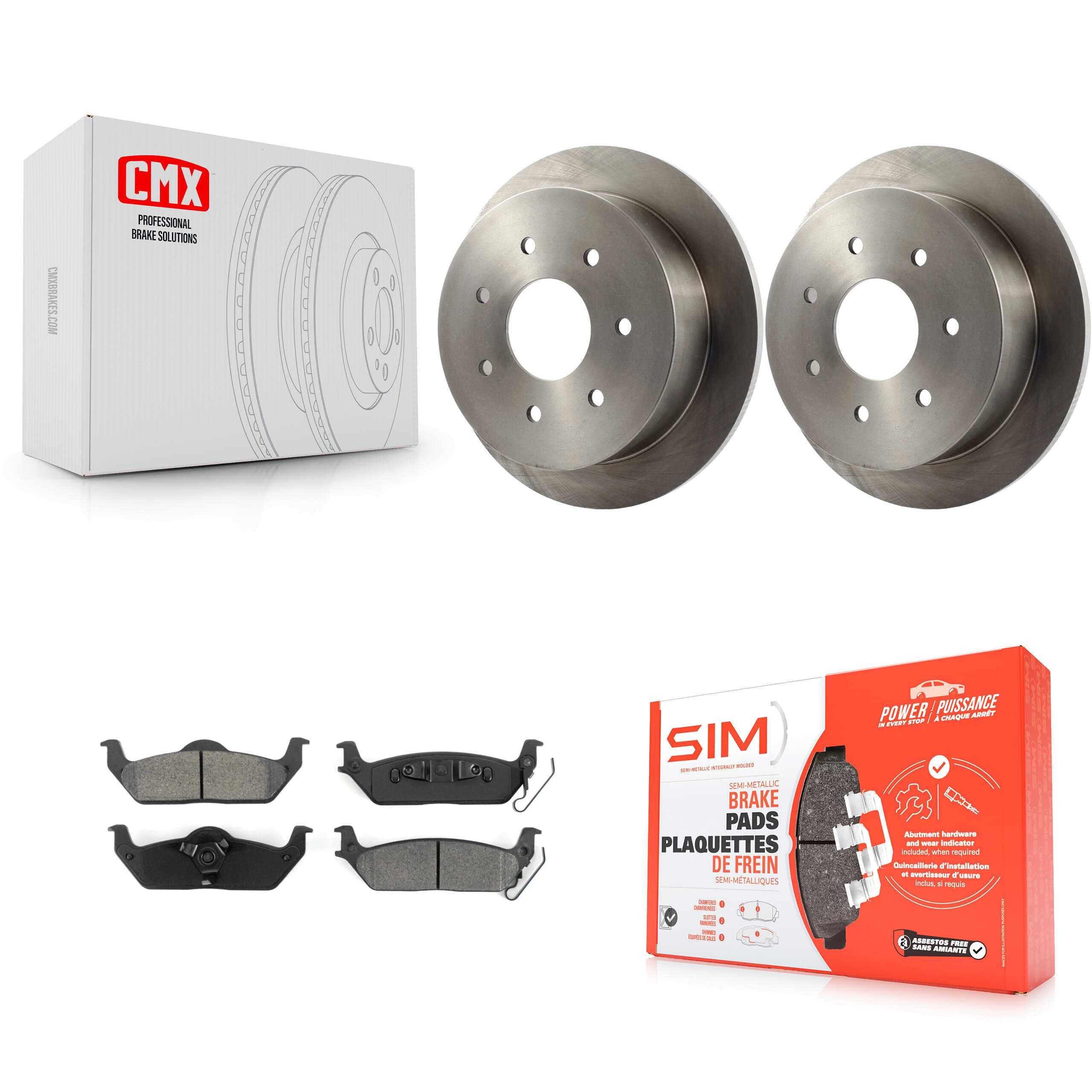 Transit Auto - K8S-103694 - Rear Disc Brake Kits image 1