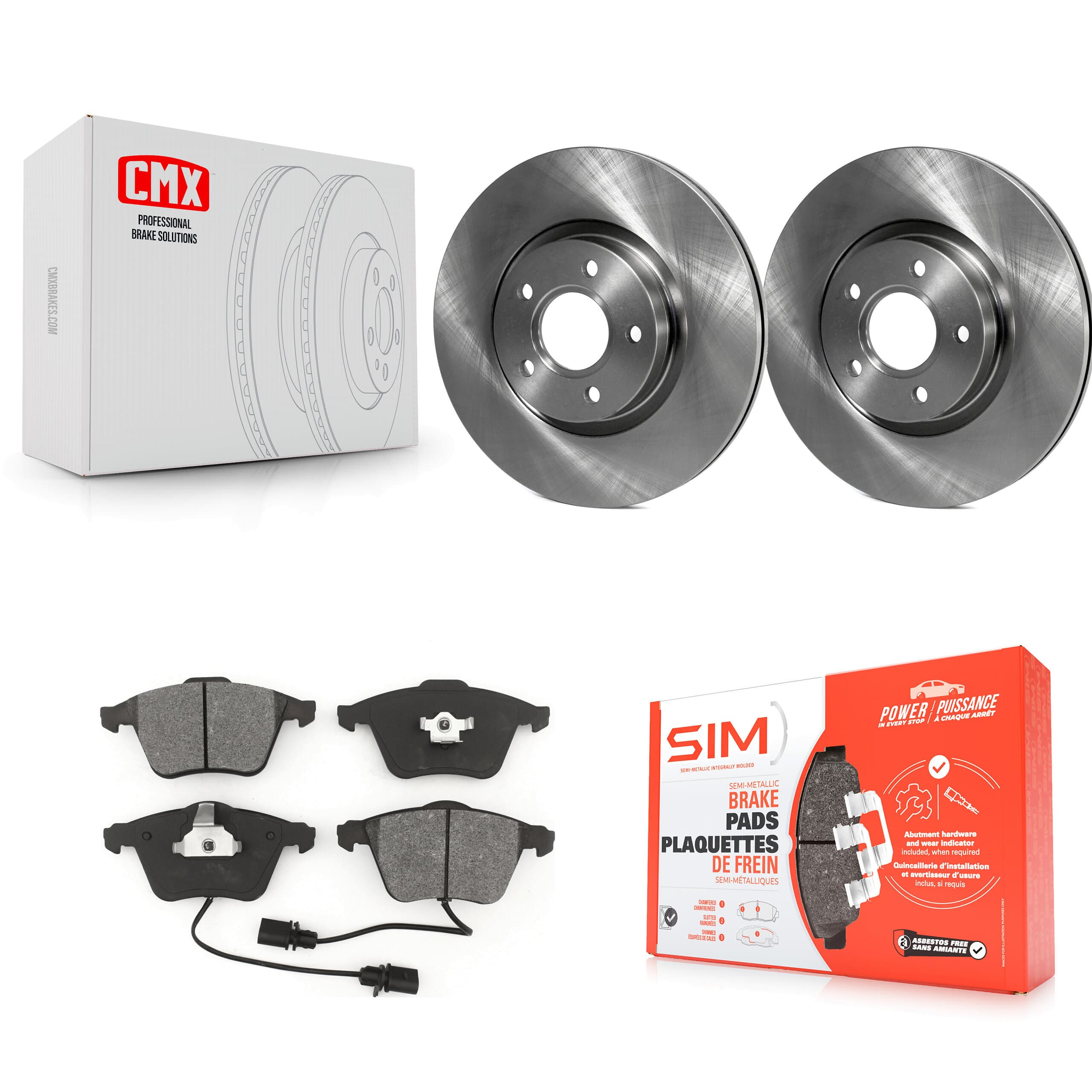 Transit Auto - K8S-103715 - Front Disc Brake Kits image 1