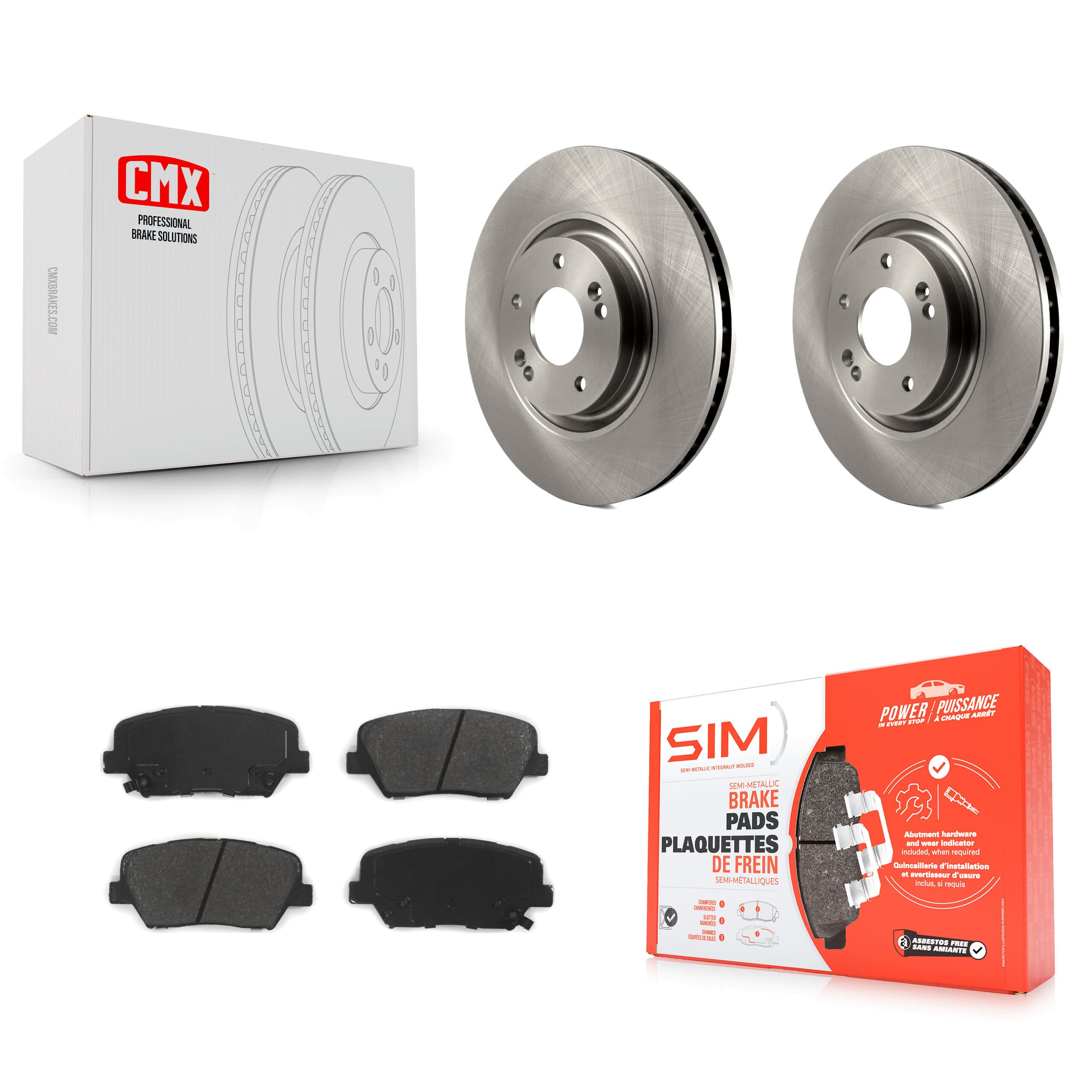 Transit Auto - K8S-103767 - Front Disc Brake Kits image 1