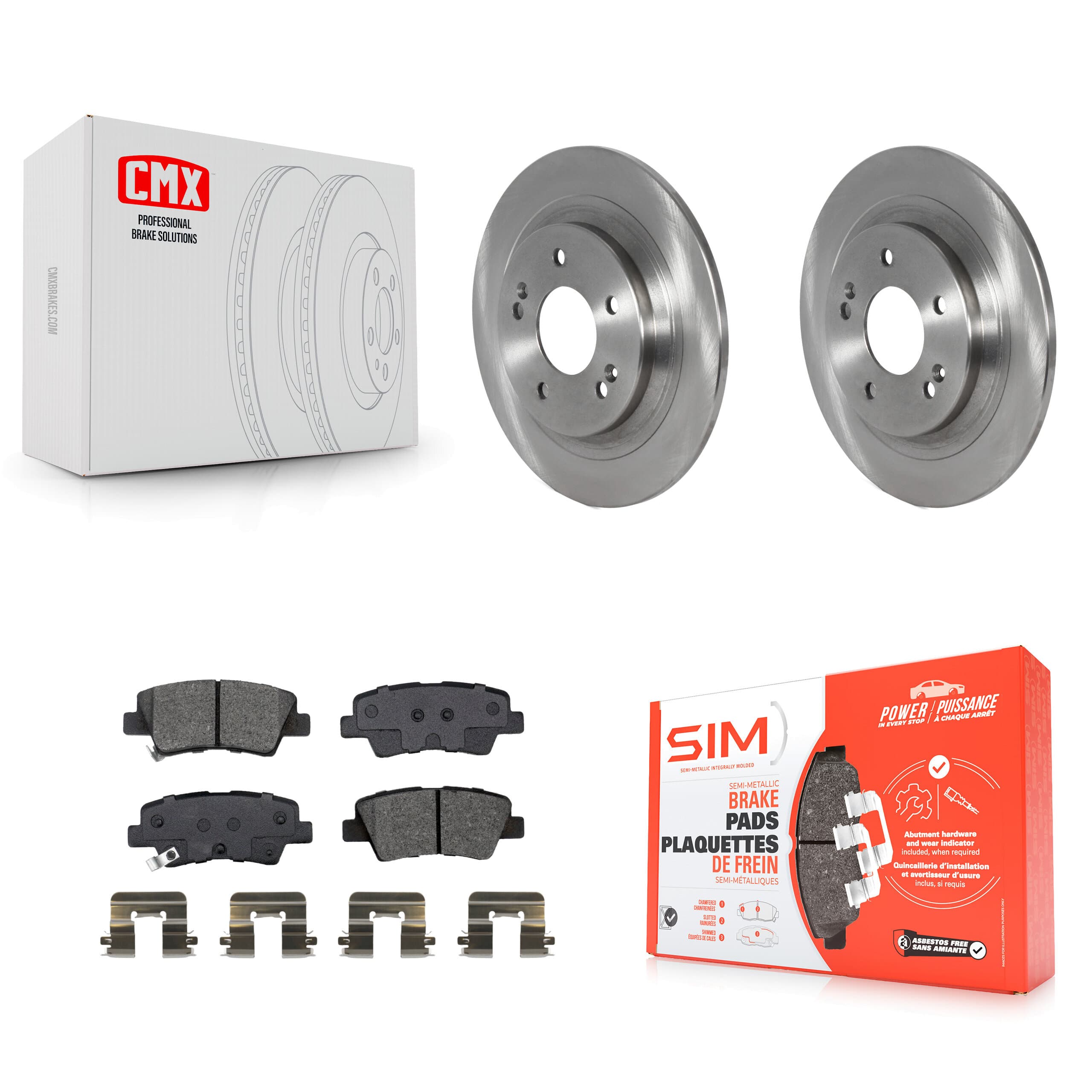 Transit Auto - K8S-103769 - Rear Disc Brake Kits image 1