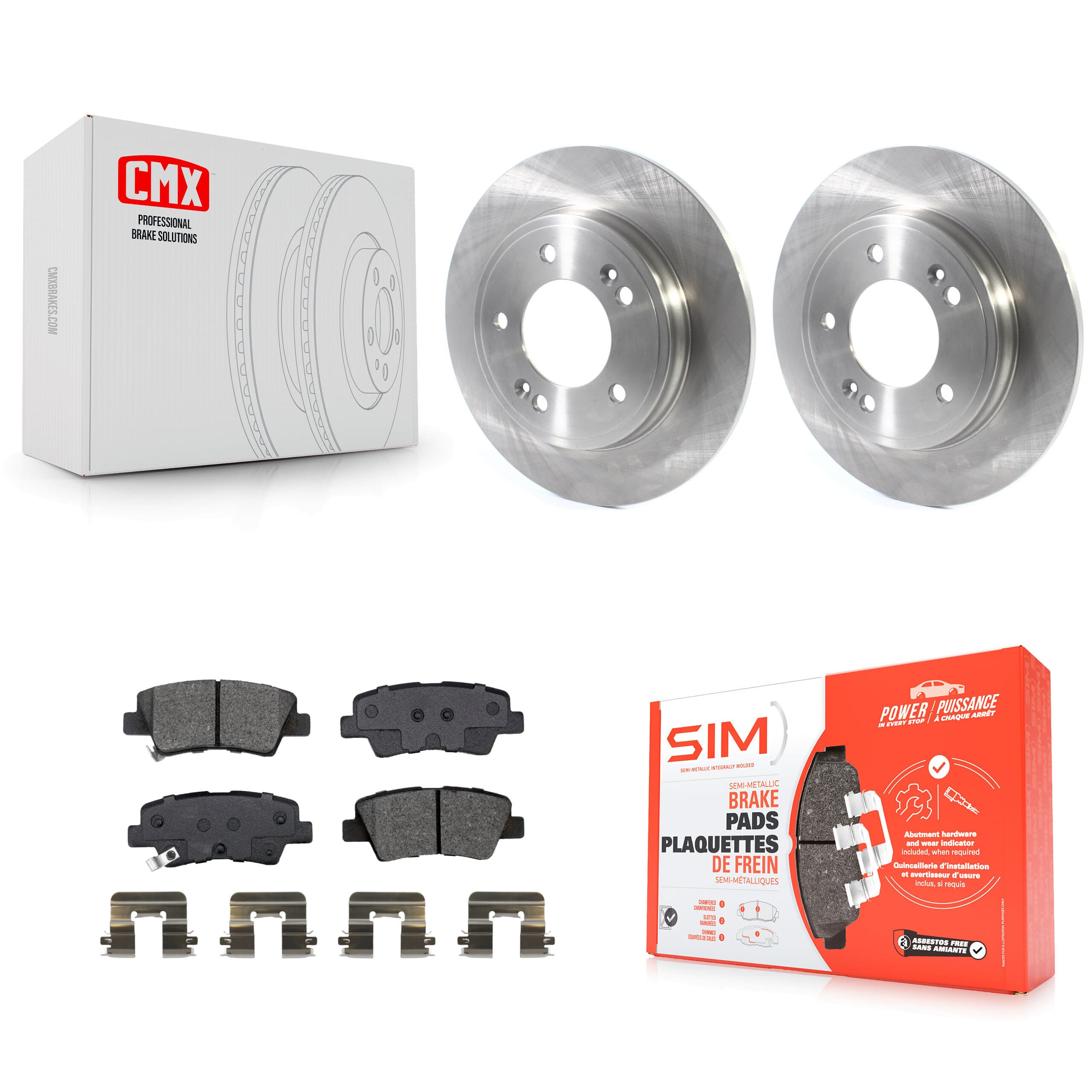 Transit Auto - K8S-103770 - Rear Disc Brake Kits image 1