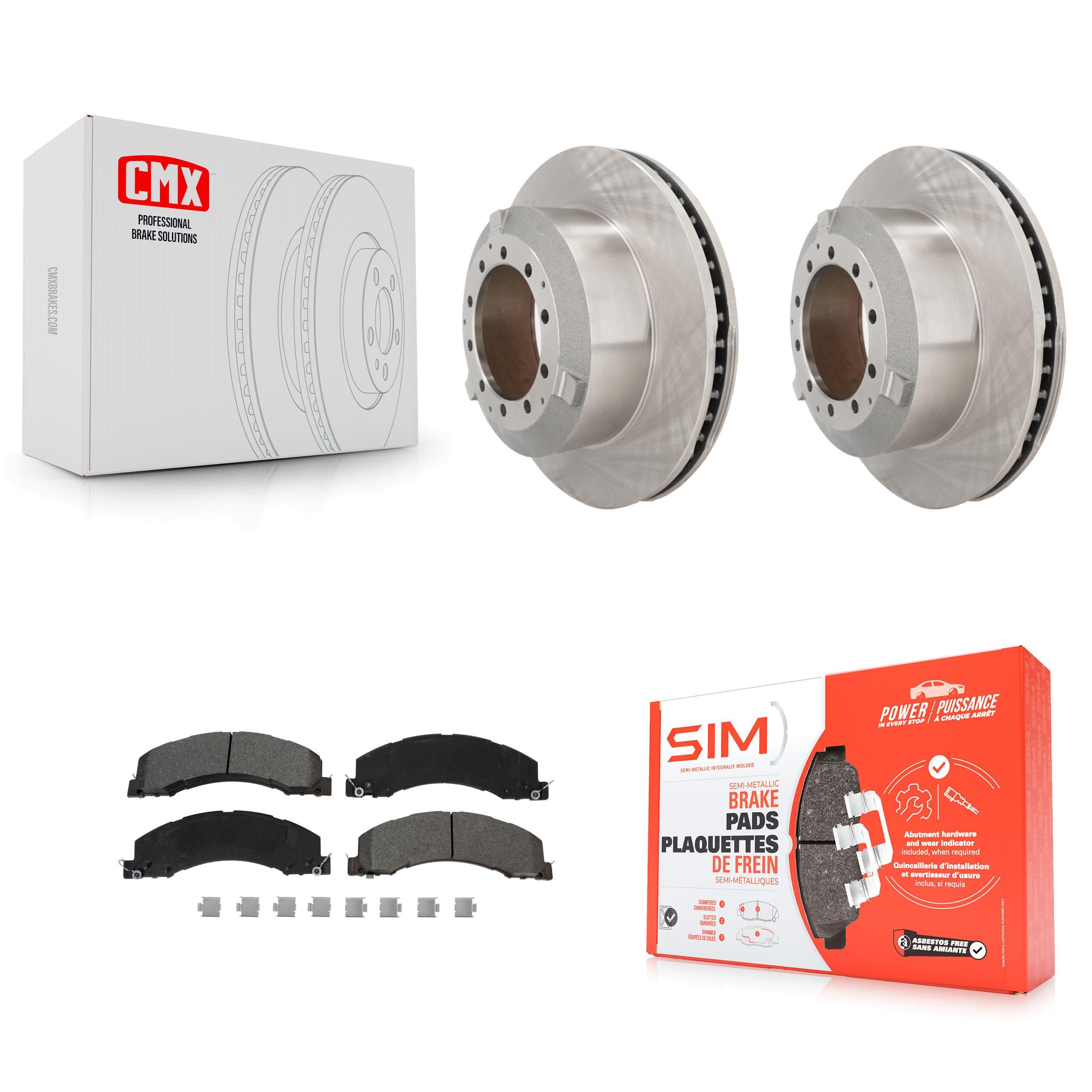 Transit Auto - K8S-103807 - Rear Disc Brake Kits image 1