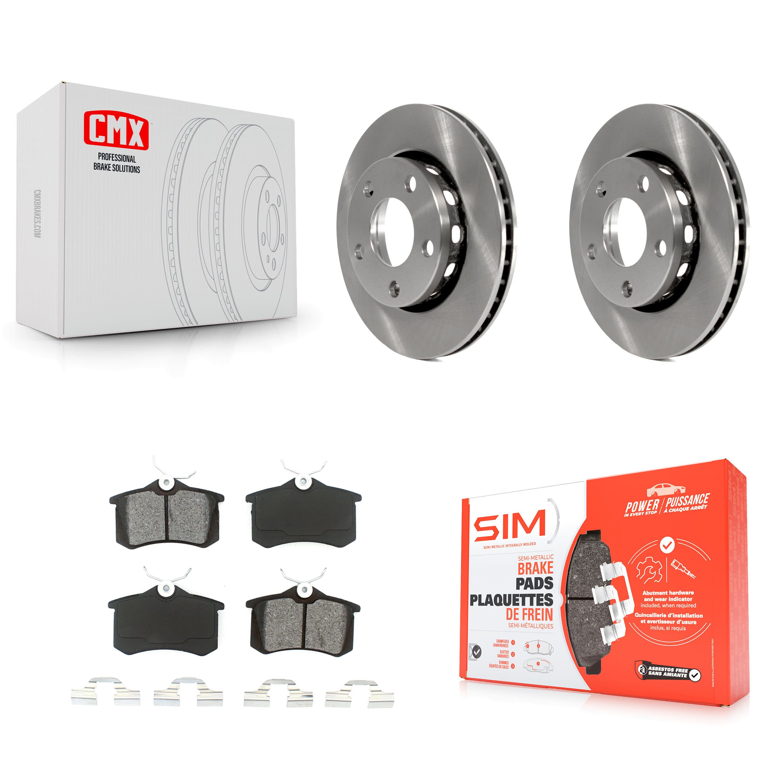 Transit Auto - K8S-103826 - Rear Disc Brake Kits image 1
