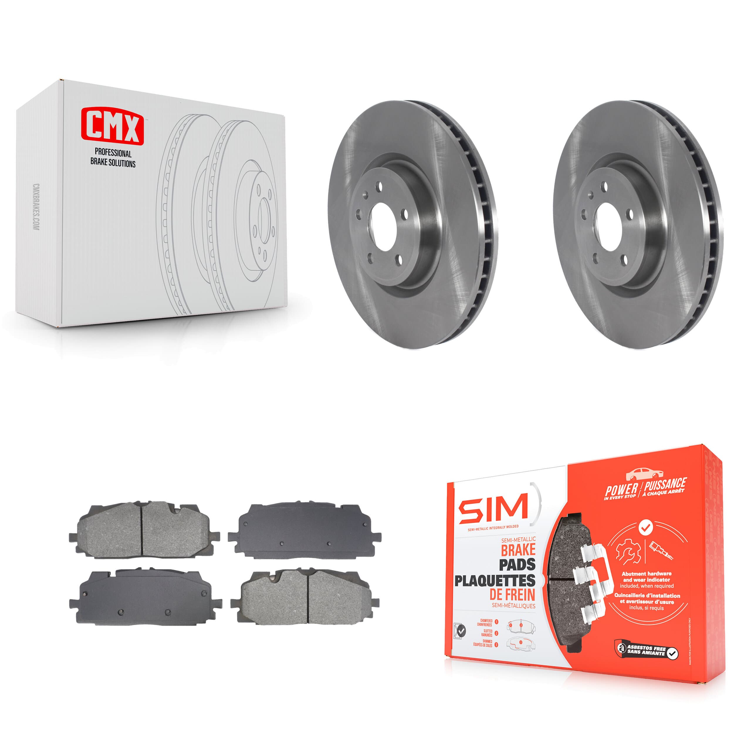 Transit Auto - K8S-103838 - Front Disc Brake Kits image 1