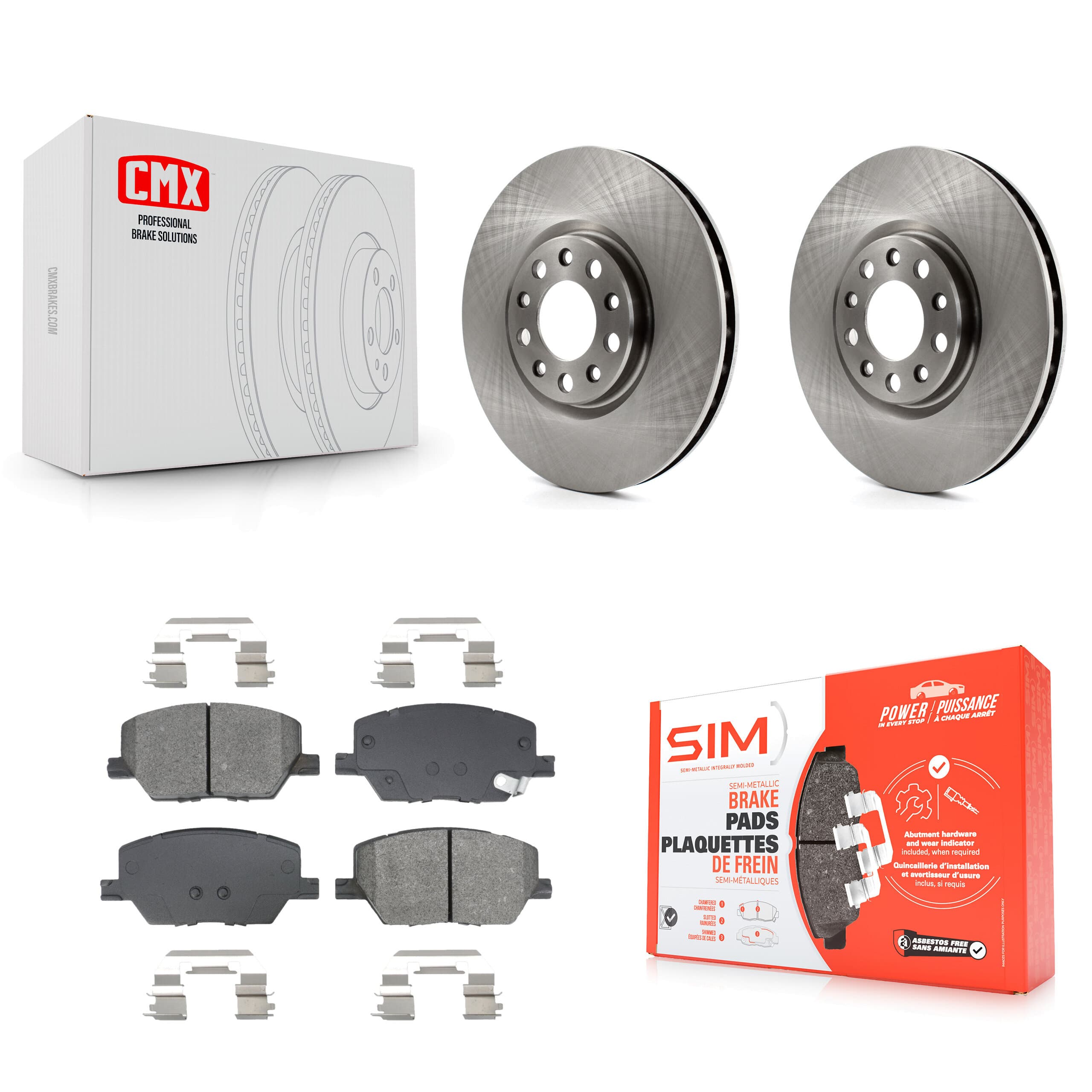 Transit Auto - K8S-103976 - Front Disc Brake Kits image 1