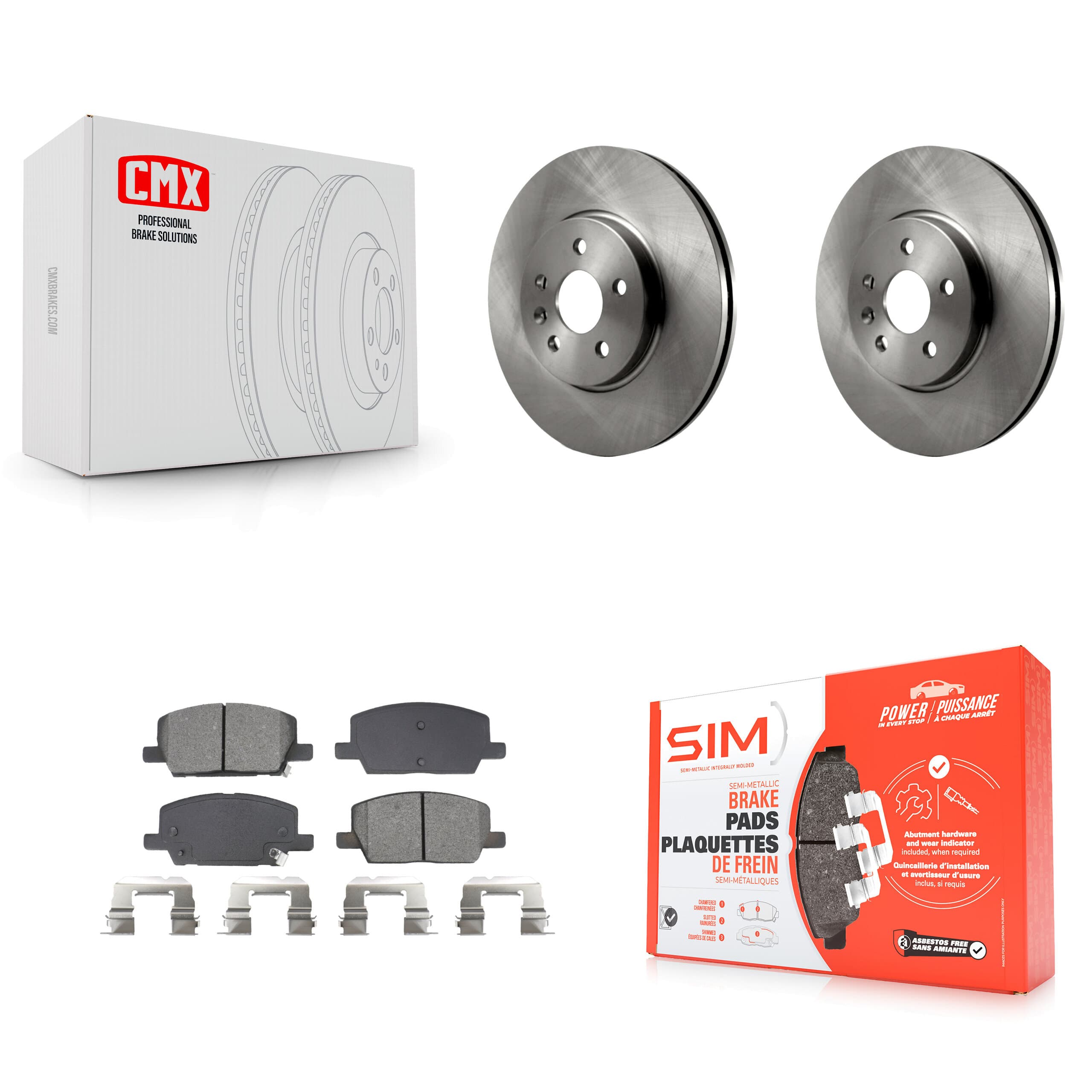 Transit Auto - K8S-104010 - Front Disc Brake Kits image 1