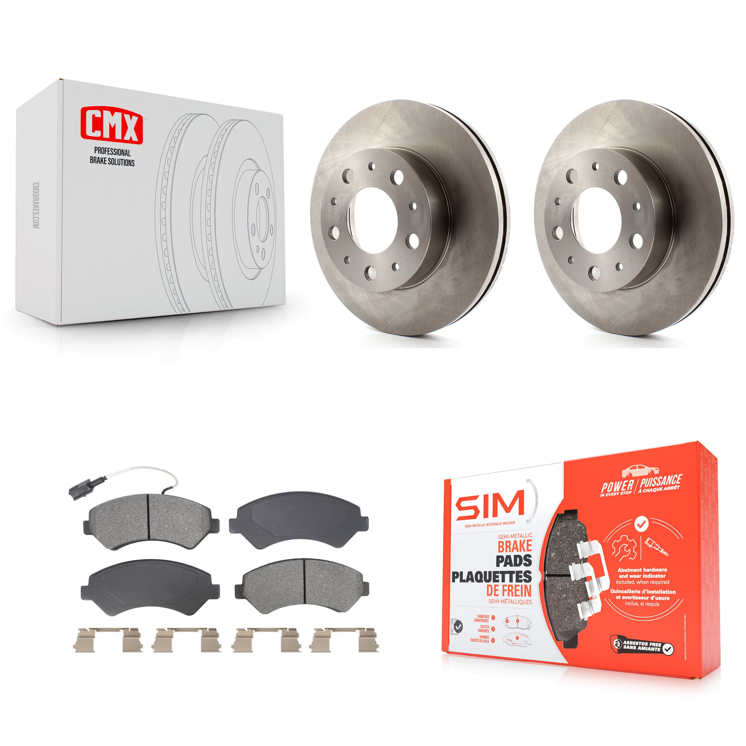 Transit Auto - K8S-104012 - Front Disc Brake Kits image 1