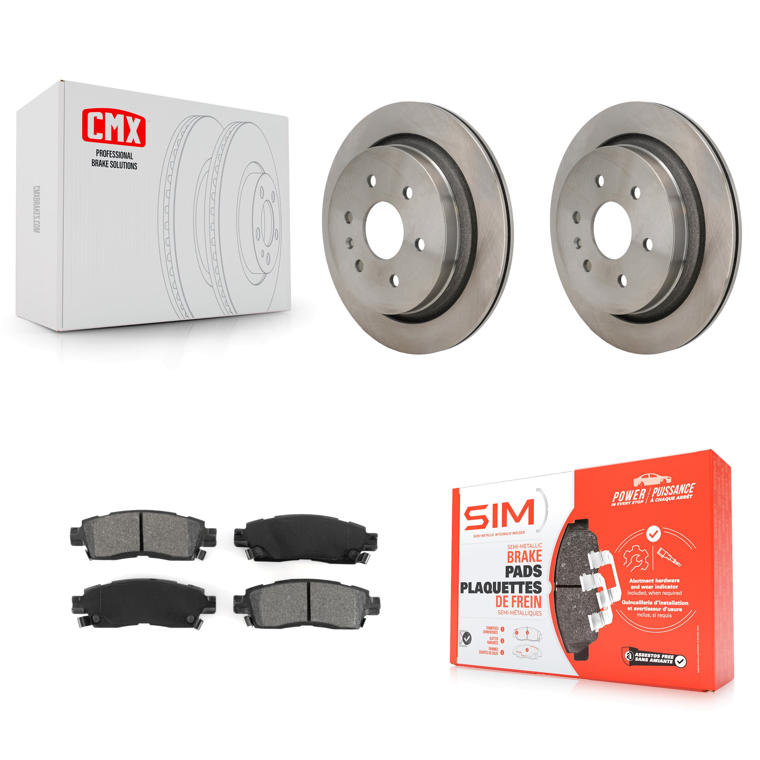 Transit Auto - K8S-104019 - Rear Disc Brake Kits image 1