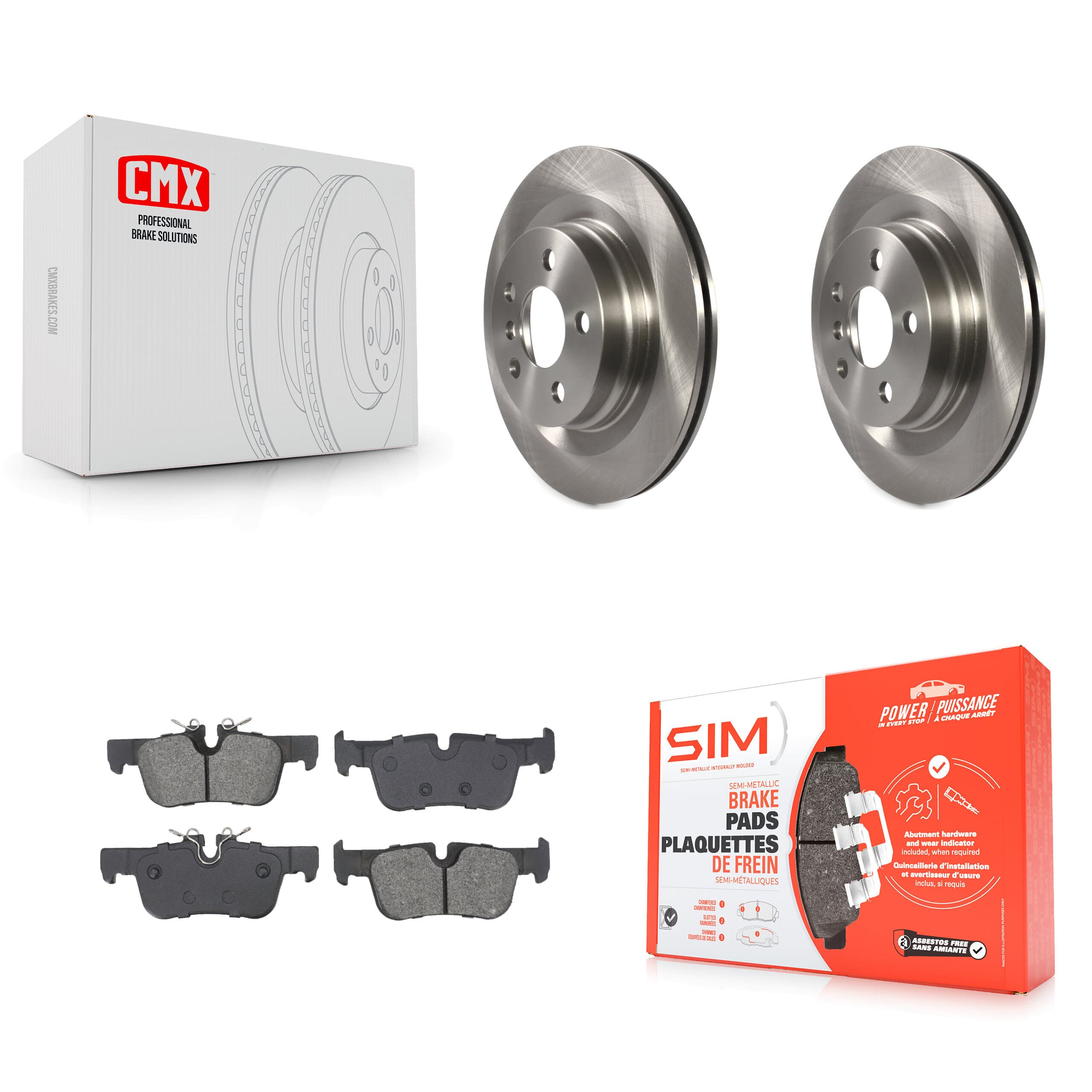 Transit Auto - K8S-104021 - Rear Disc Brake Kits image 1