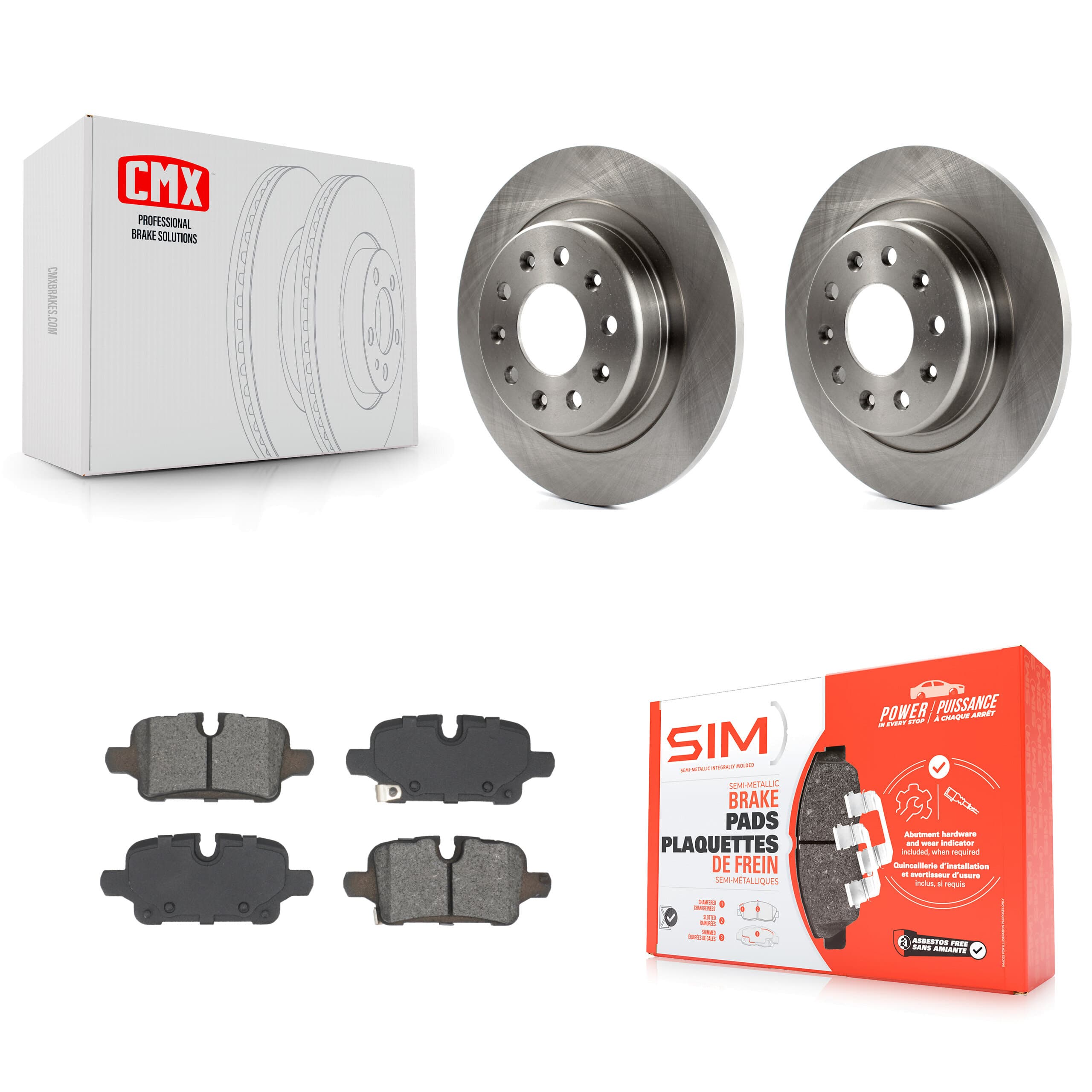 Transit Auto - K8S-104023 - Rear Disc Brake Kits image 1