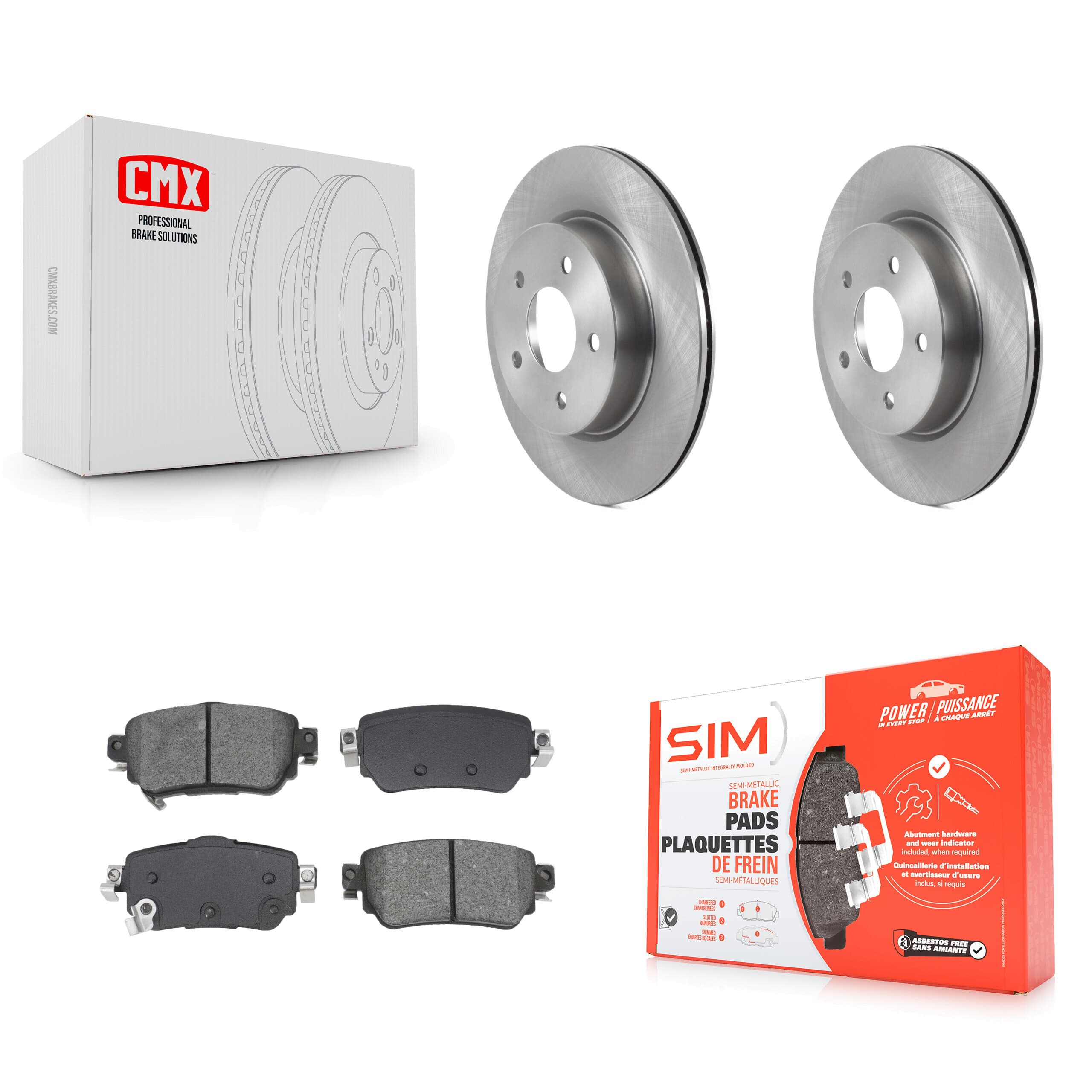 Transit Auto - K8S-104024 - Rear Disc Brake Kits image 1