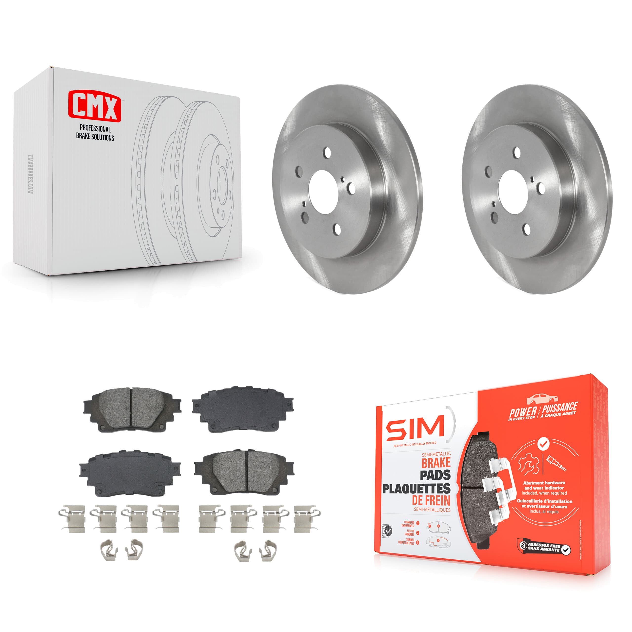 Transit Auto - K8S-104028 - Rear Disc Brake Kits image 1