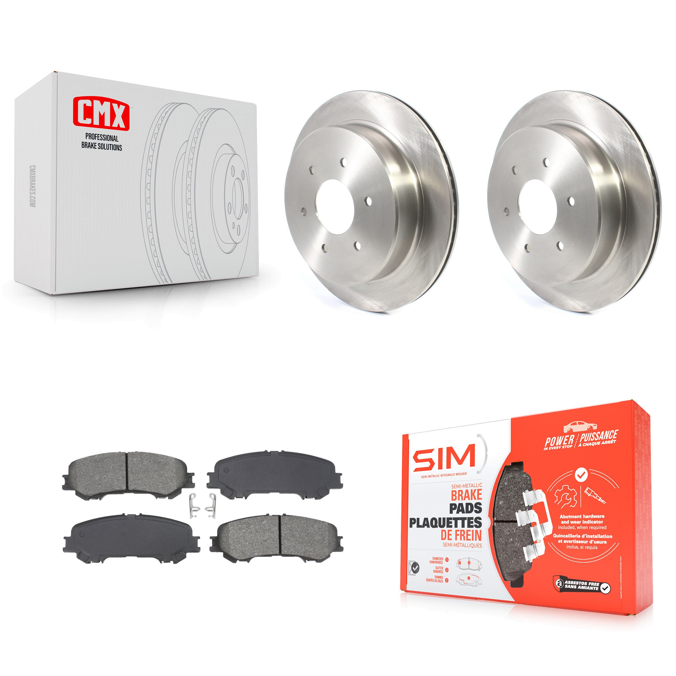 Transit Auto - K8S-104034 - Rear Disc Brake Kits image 1