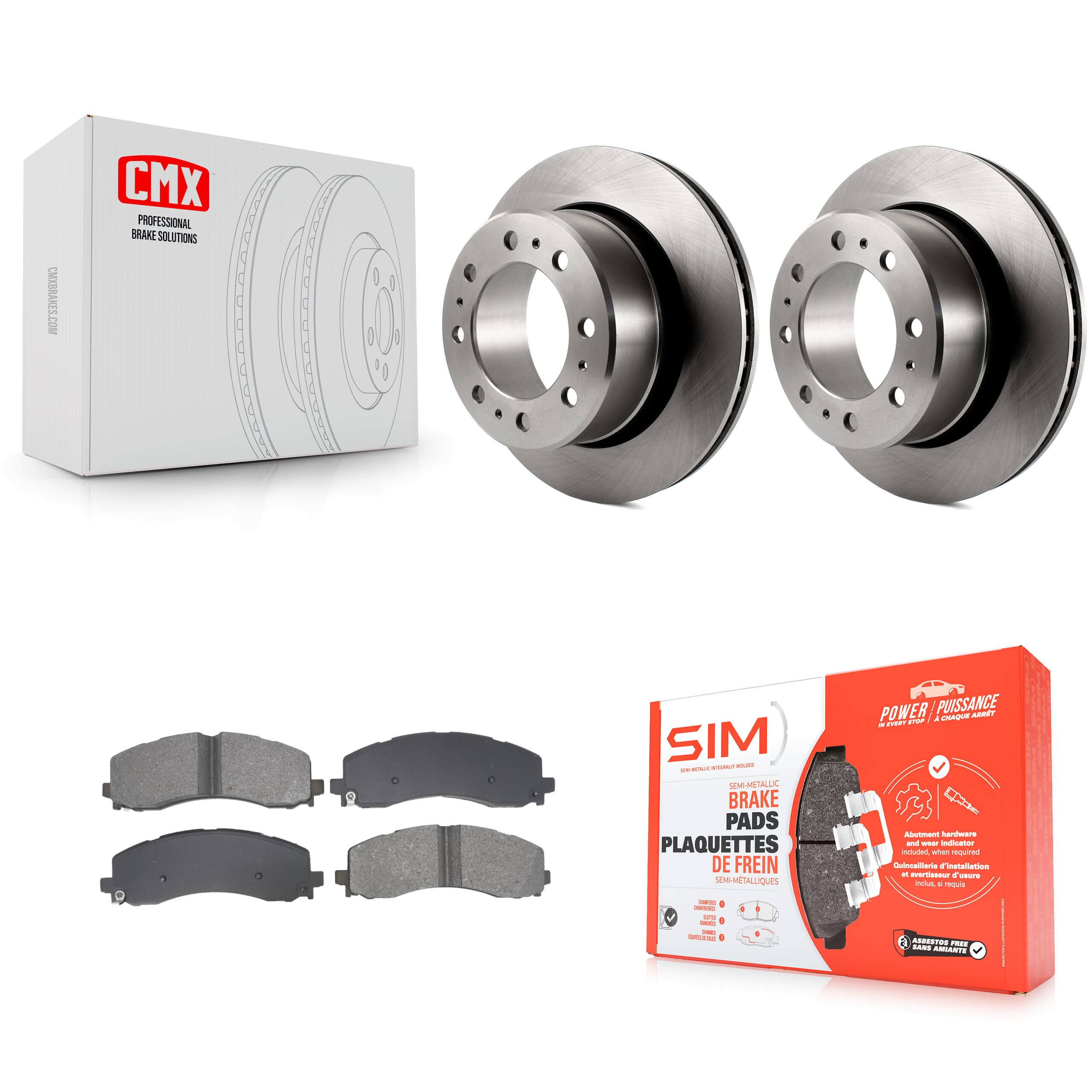 Transit Auto - K8S-104041 - Rear Disc Brake Kits image 1