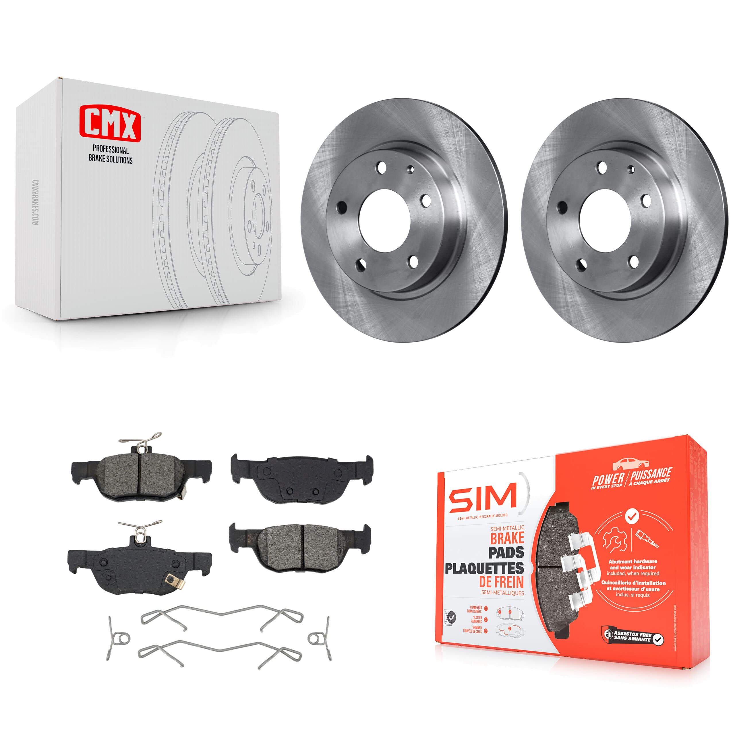 Transit Auto - K8S-104044 - Rear Disc Brake Kits image 1