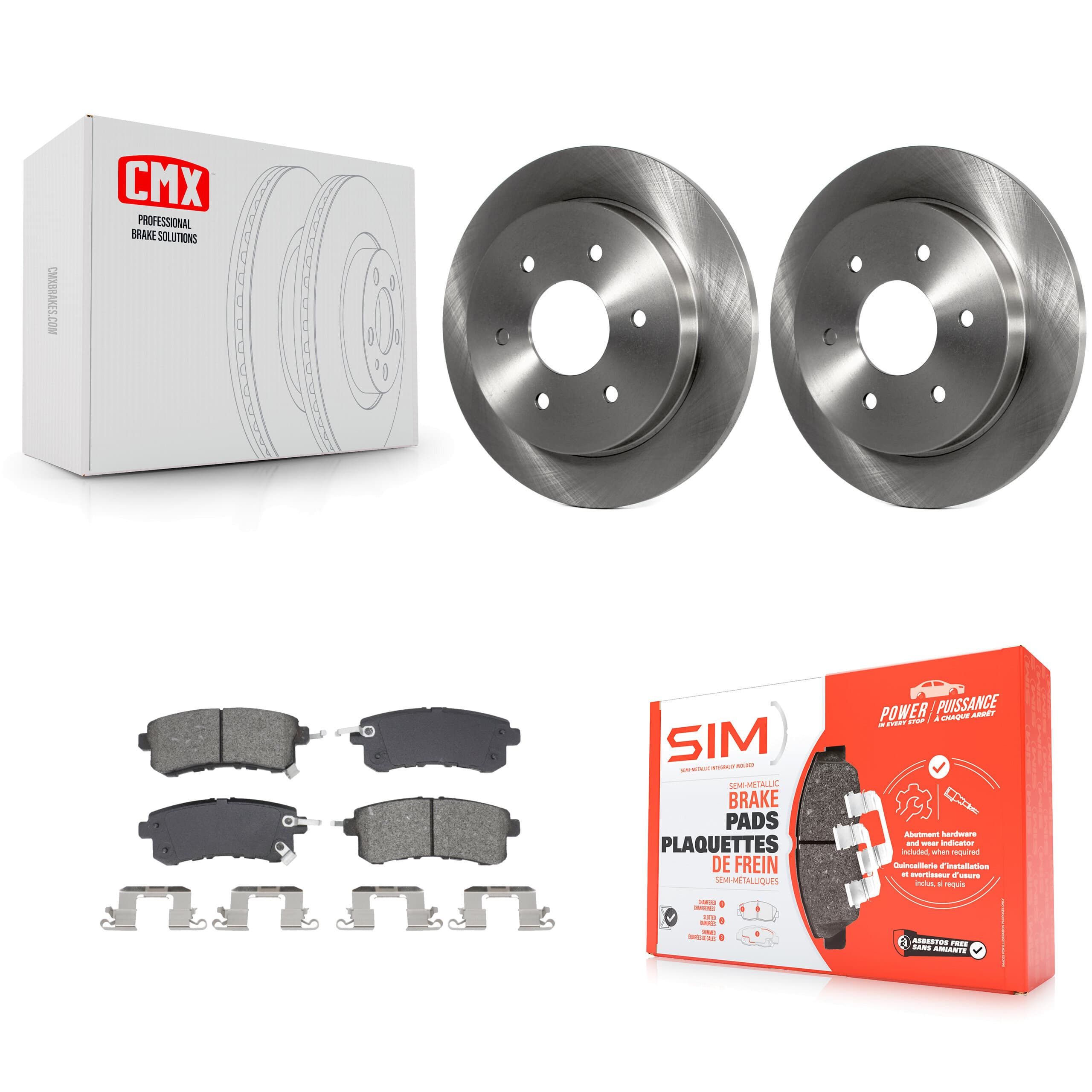 Transit Auto - K8S-104046 - Rear Disc Brake Kits image 1