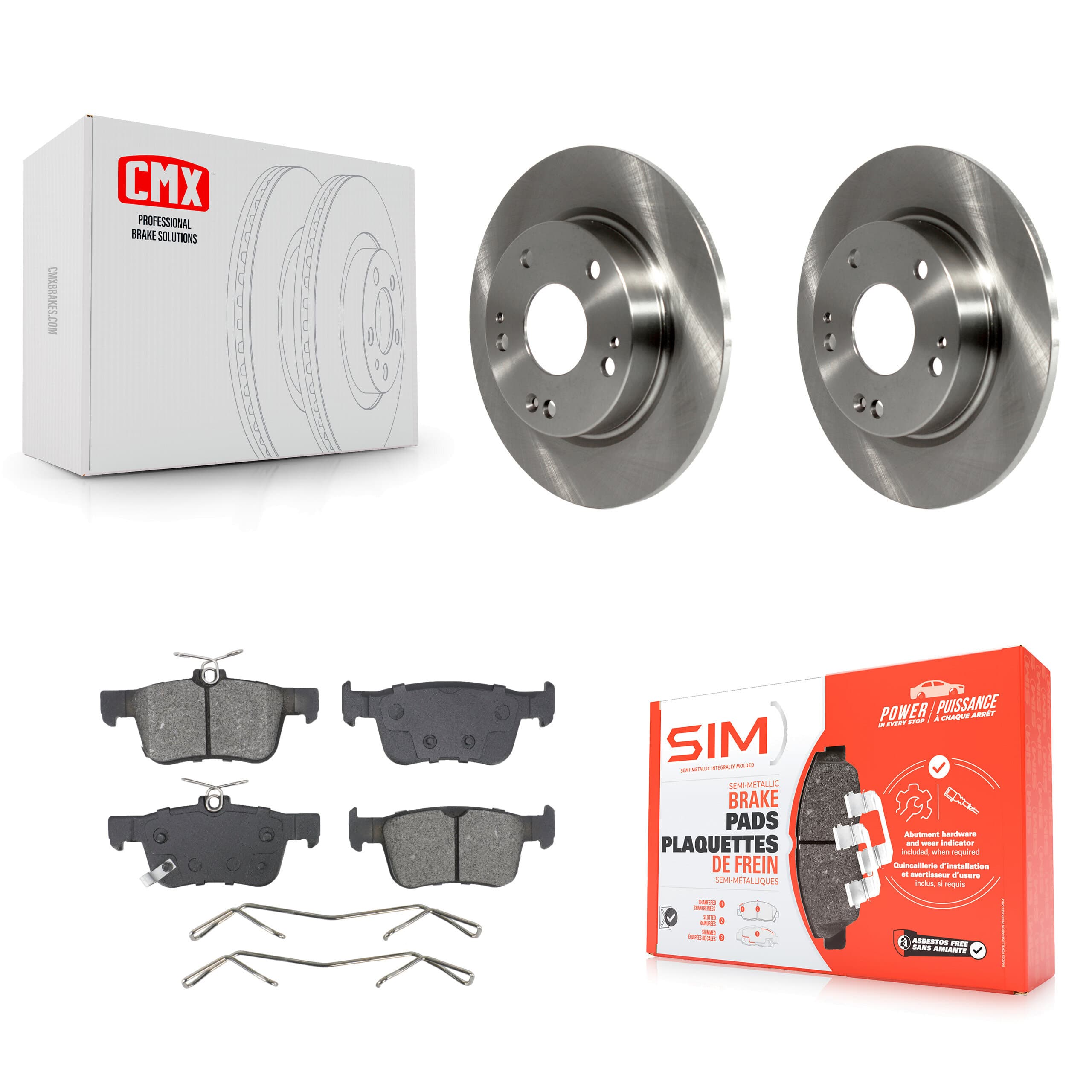 Transit Auto - K8S-104048 - Rear Disc Brake Kits image 1