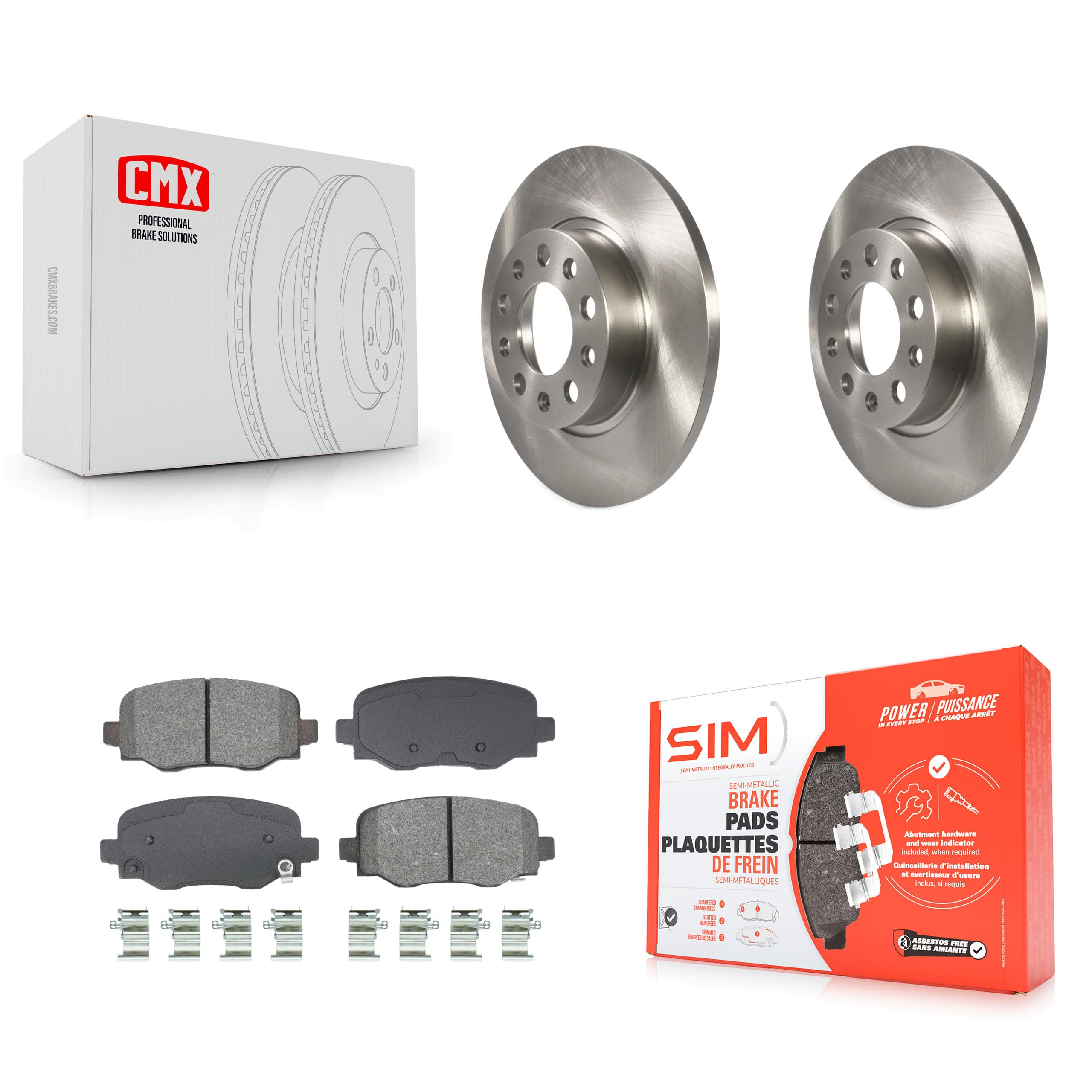Transit Auto - K8S-104053 - Rear Disc Brake Kits image 1