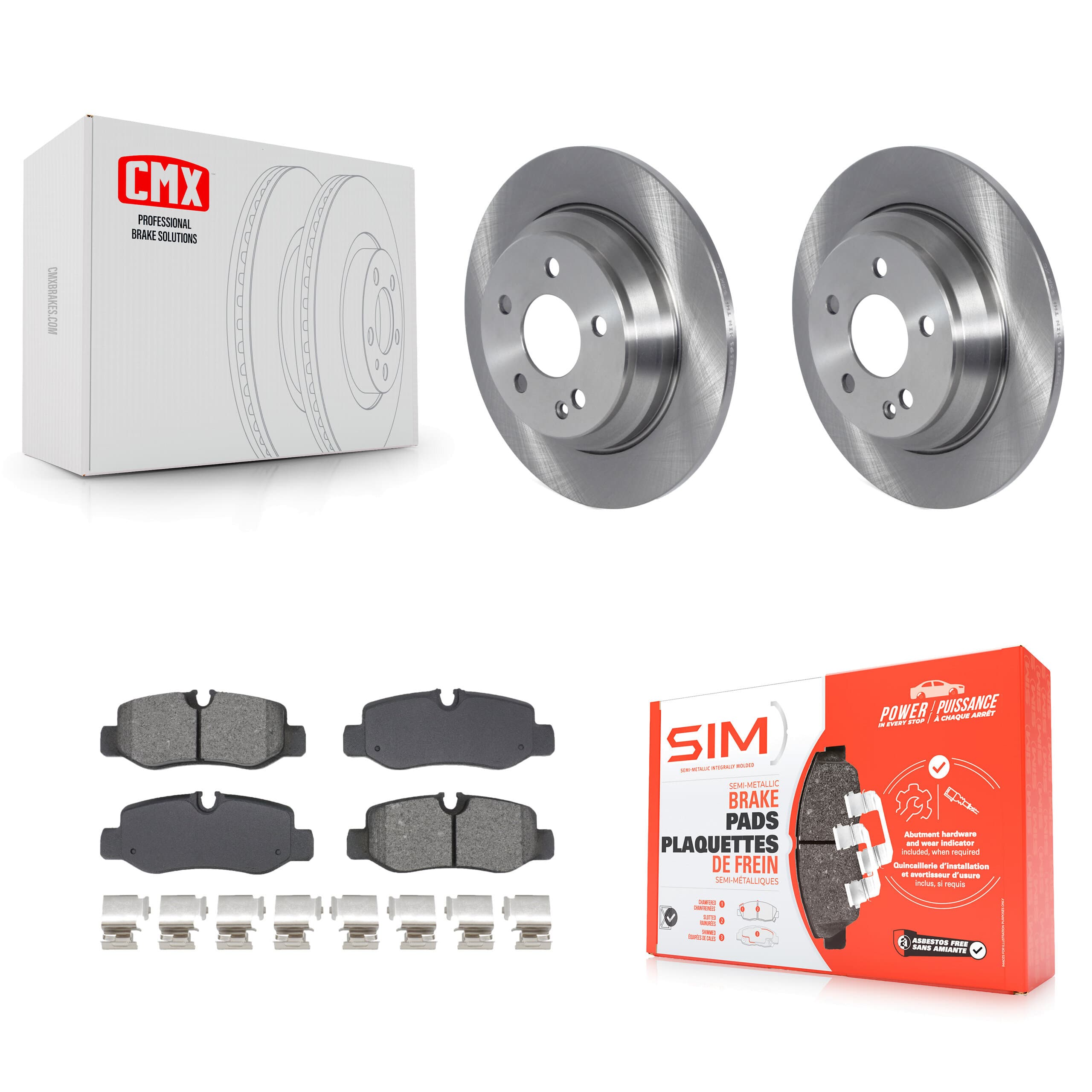 Transit Auto - K8S-104055 - Rear Disc Brake Kits image 1