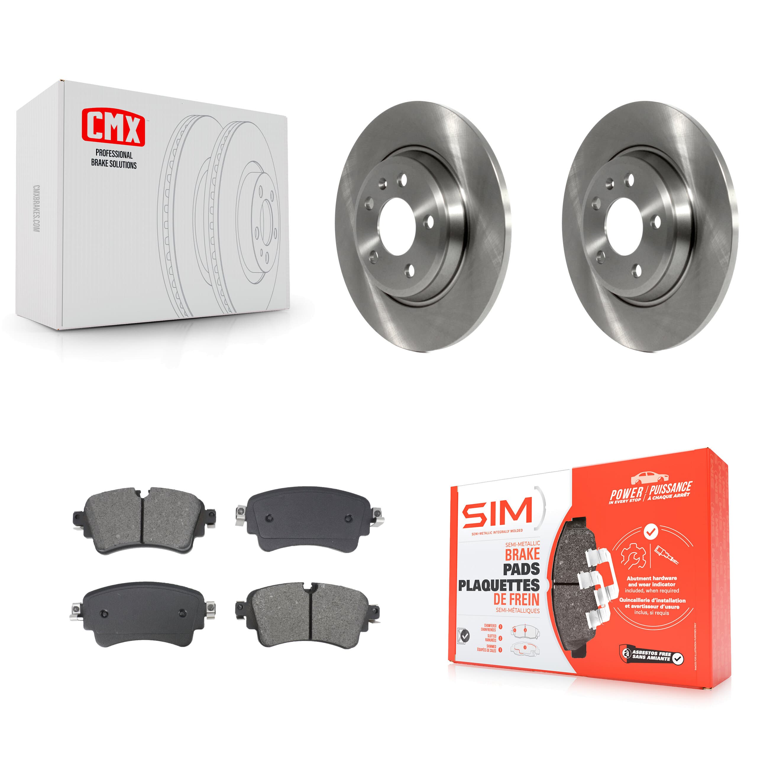 Transit Auto - K8S-104056 - Rear Disc Brake Kits image 1