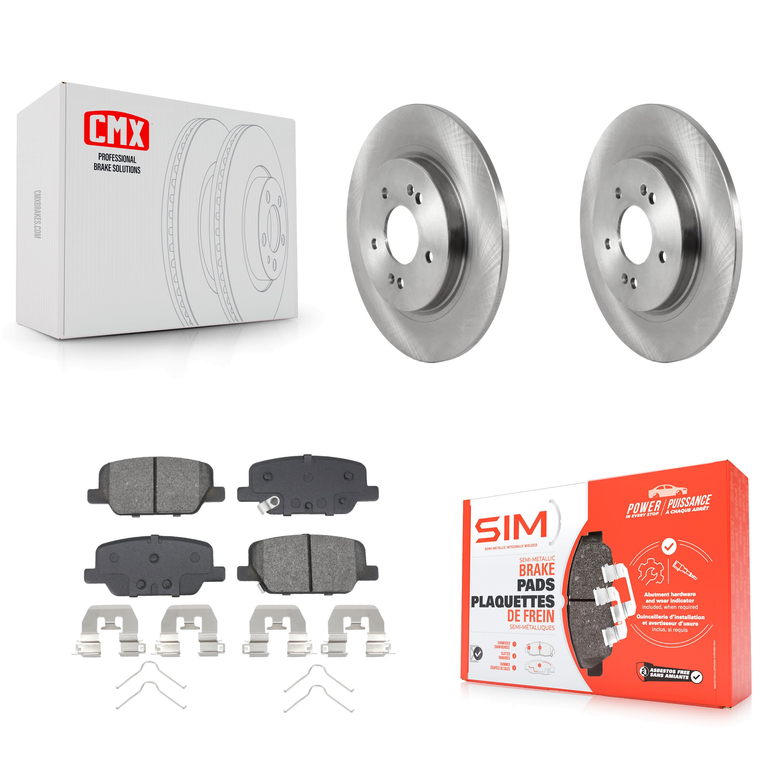 Transit Auto - K8S-104058 - Rear Disc Brake Kits image 1
