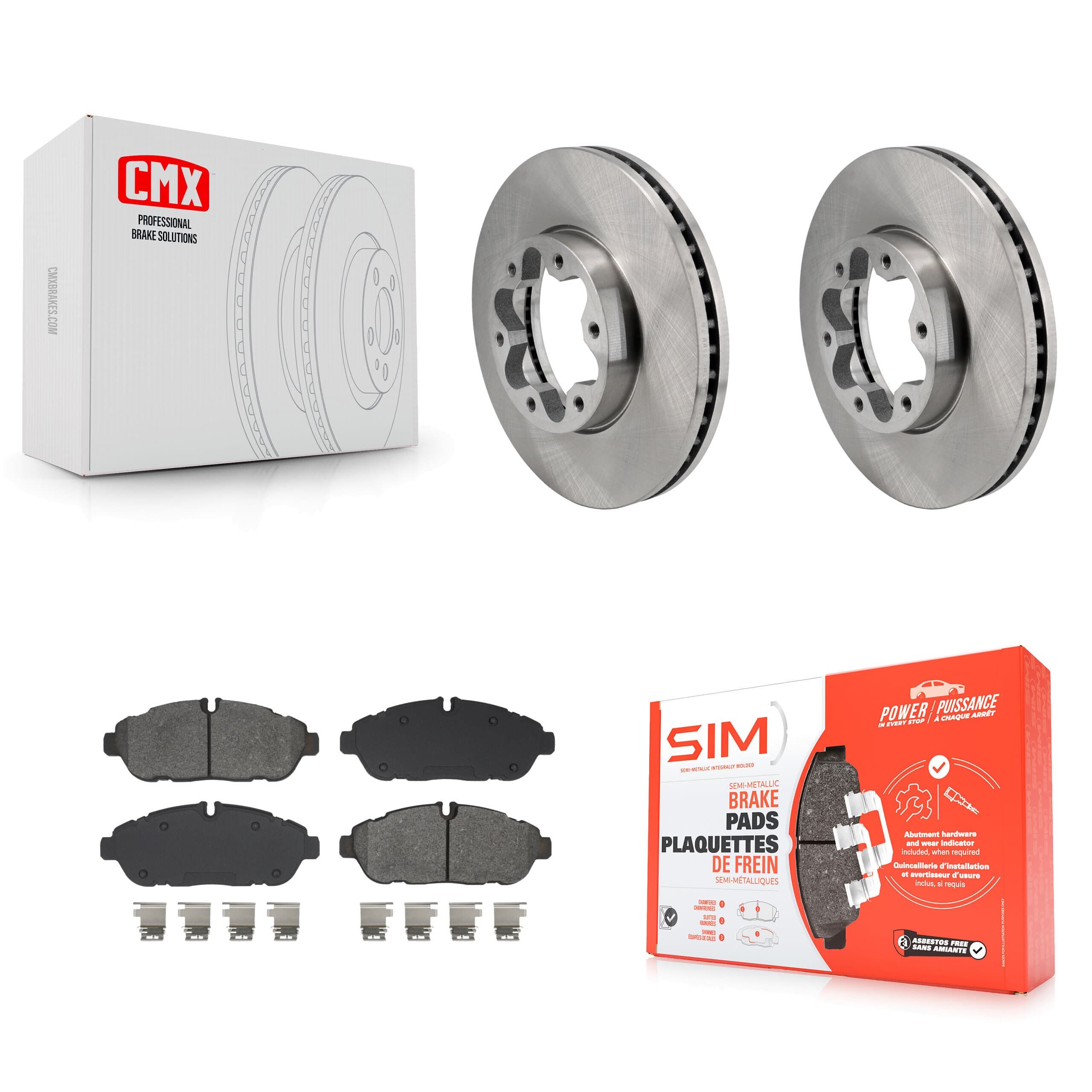 Transit Auto - K8S-104147 - Front Disc Brake Kits image 1