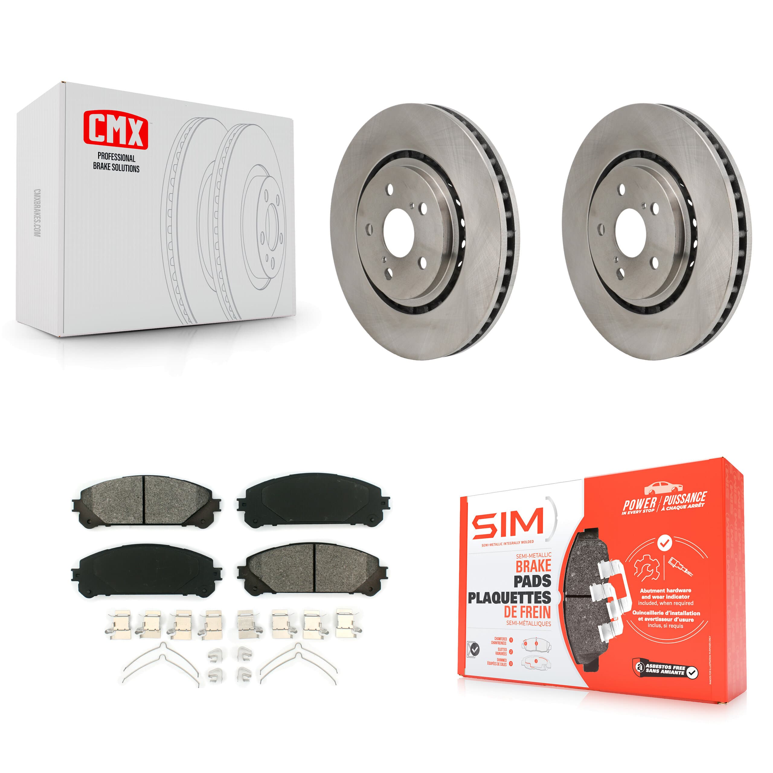 Transit Auto - K8S-104150 - Front Disc Brake Kits image 1