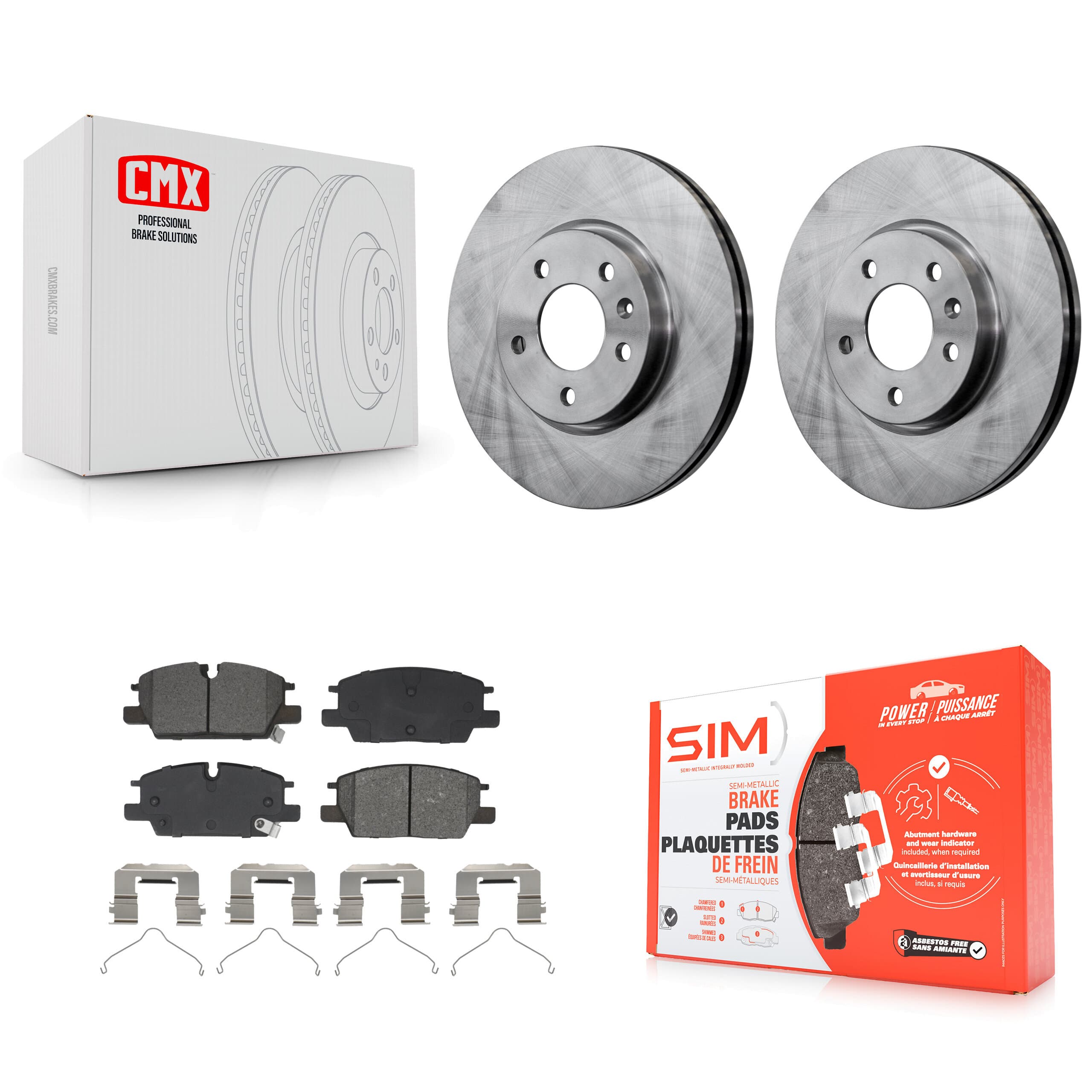 Transit Auto - K8S-104152 - Front Disc Brake Kits image 1