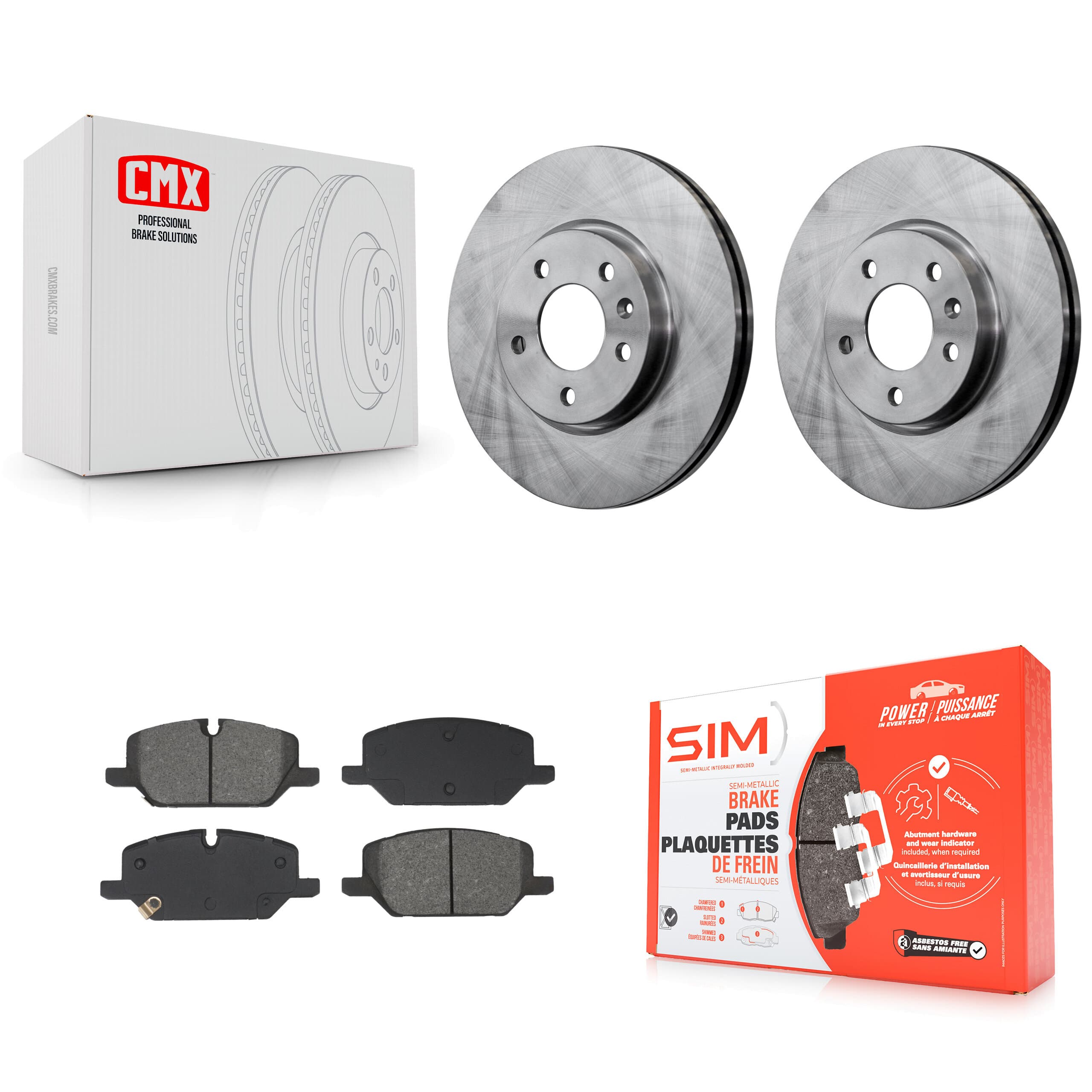 Transit Auto - K8S-104154 - Front Disc Brake Kits image 1