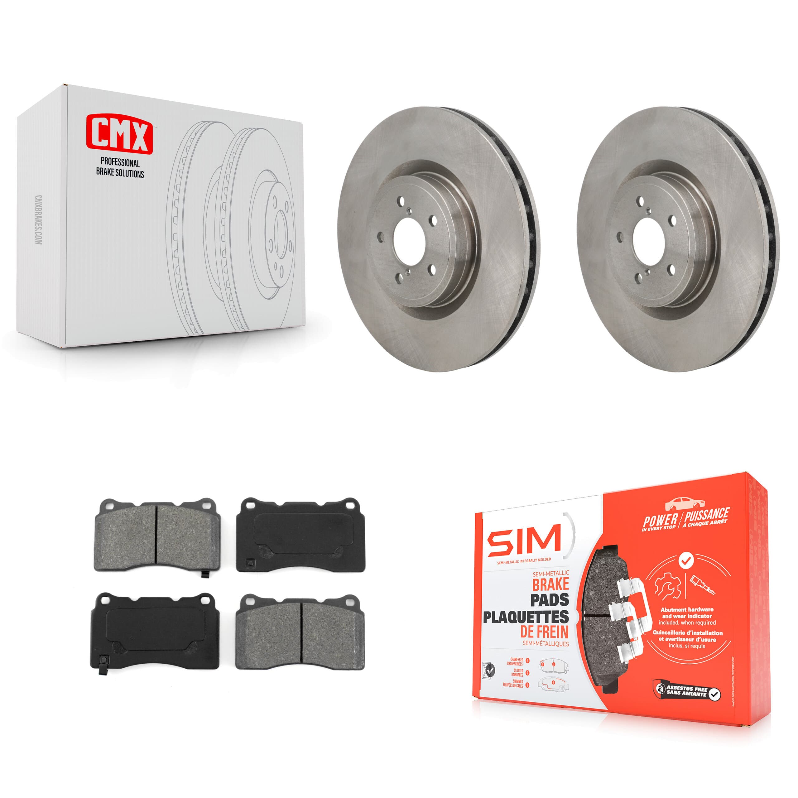 Transit Auto - K8S-104156 - Front Disc Brake Kits image 1