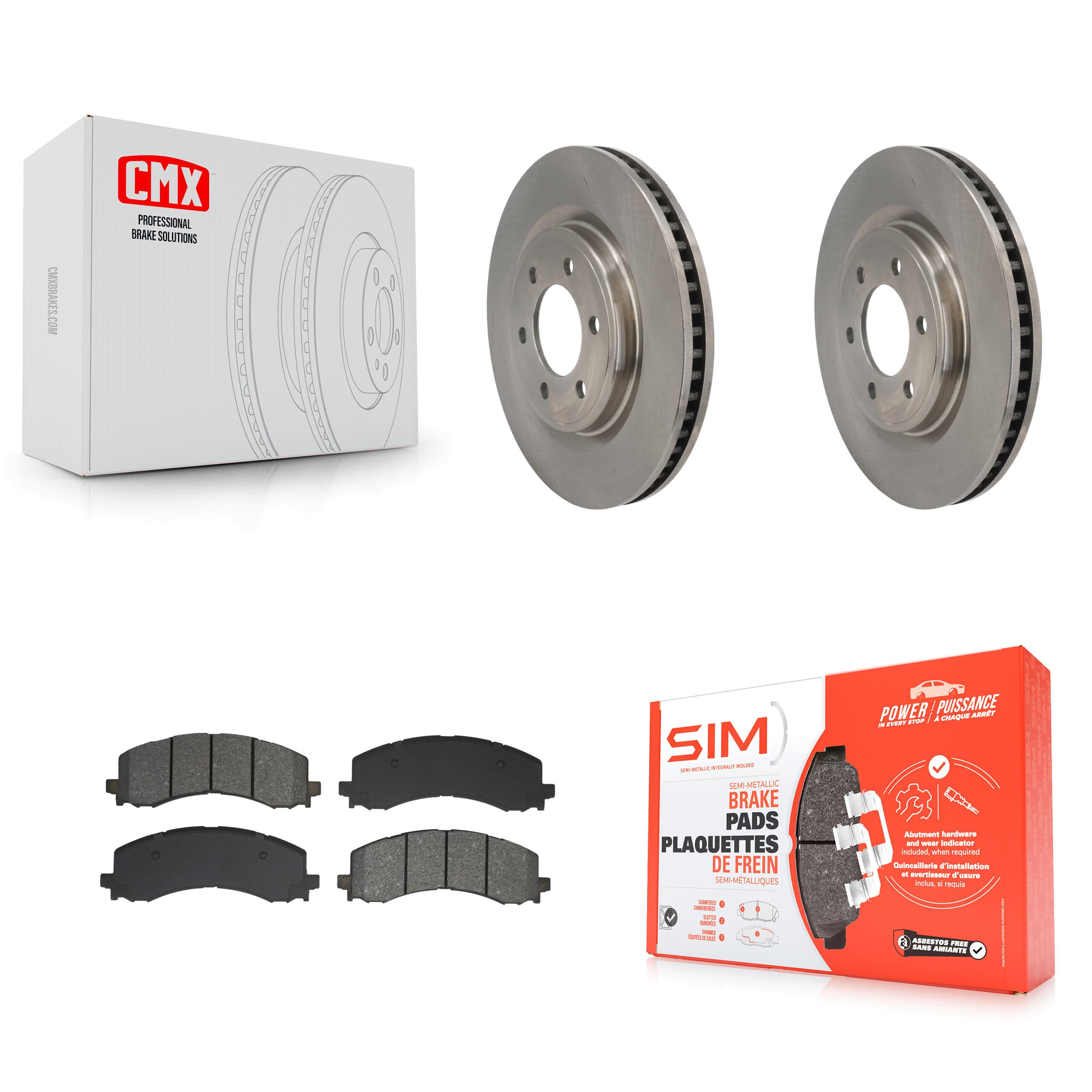 Transit Auto - K8S-104168 - Front Disc Brake Kits image 1