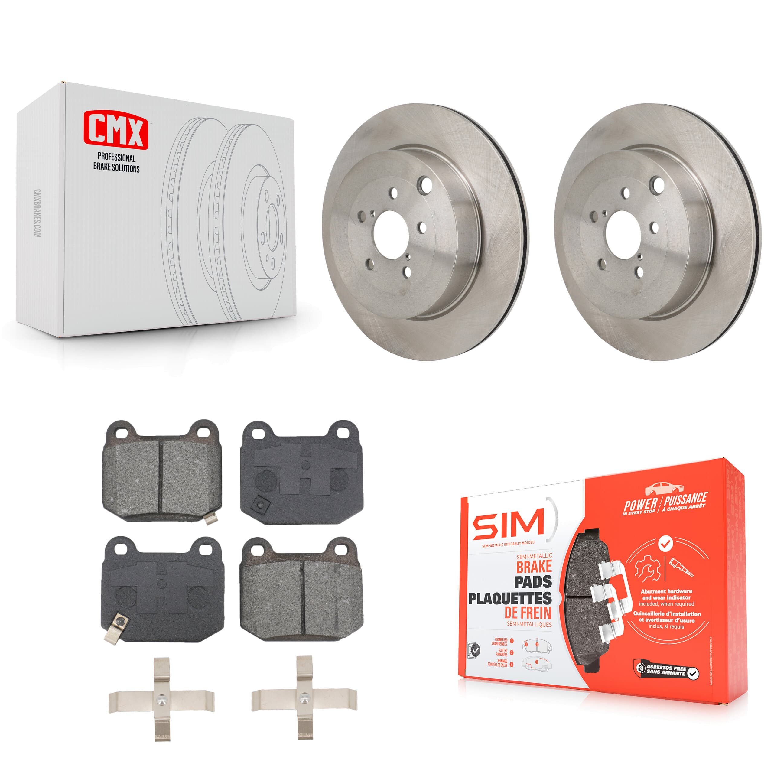 Transit Auto - K8S-104185 - Rear Disc Brake Kits image 1