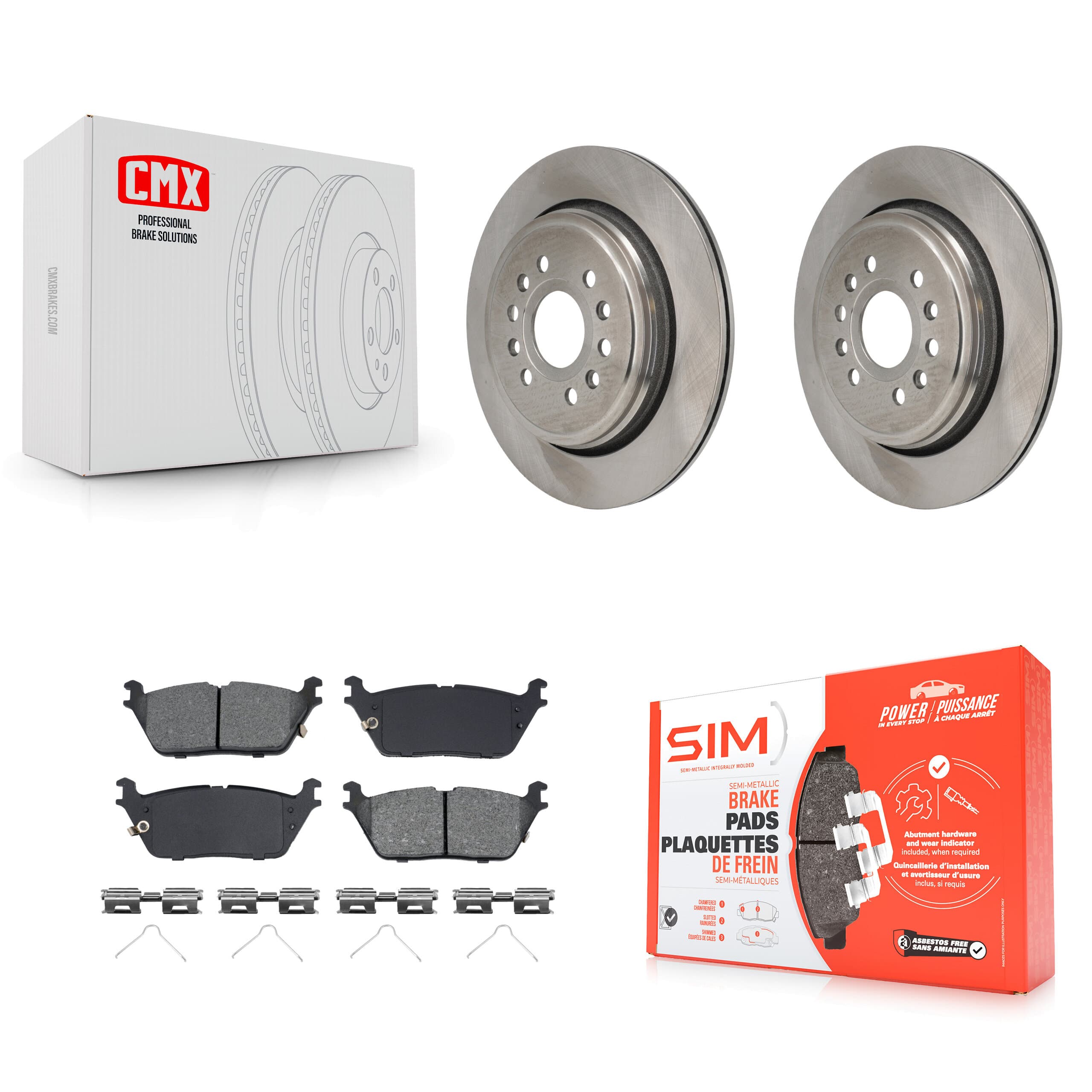 Transit Auto - K8S-104193 - Rear Disc Brake Kits image 1