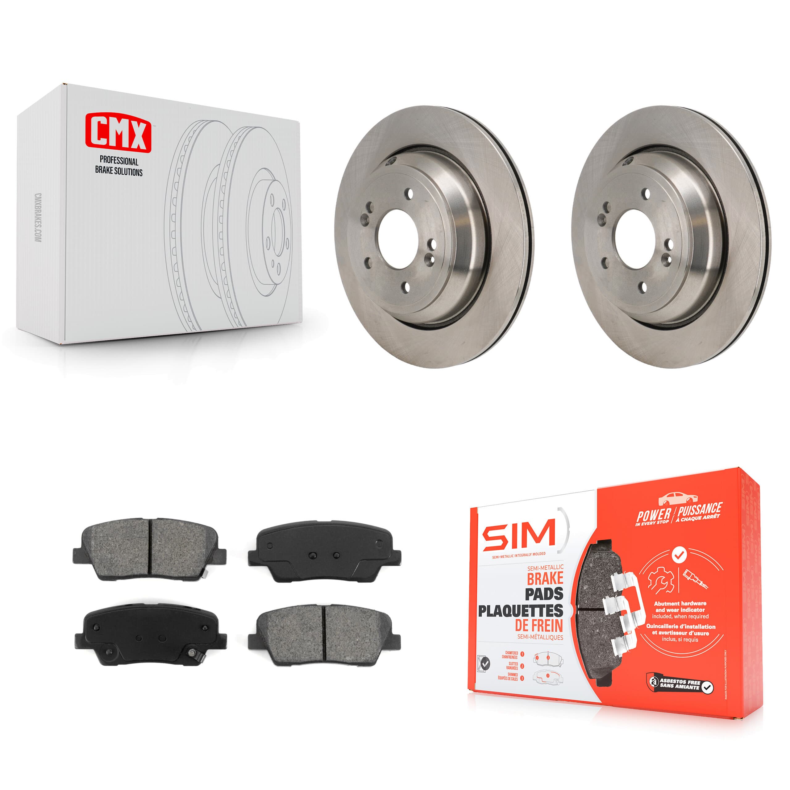 Transit Auto - K8S-104195 - Rear Disc Brake Kits image 1