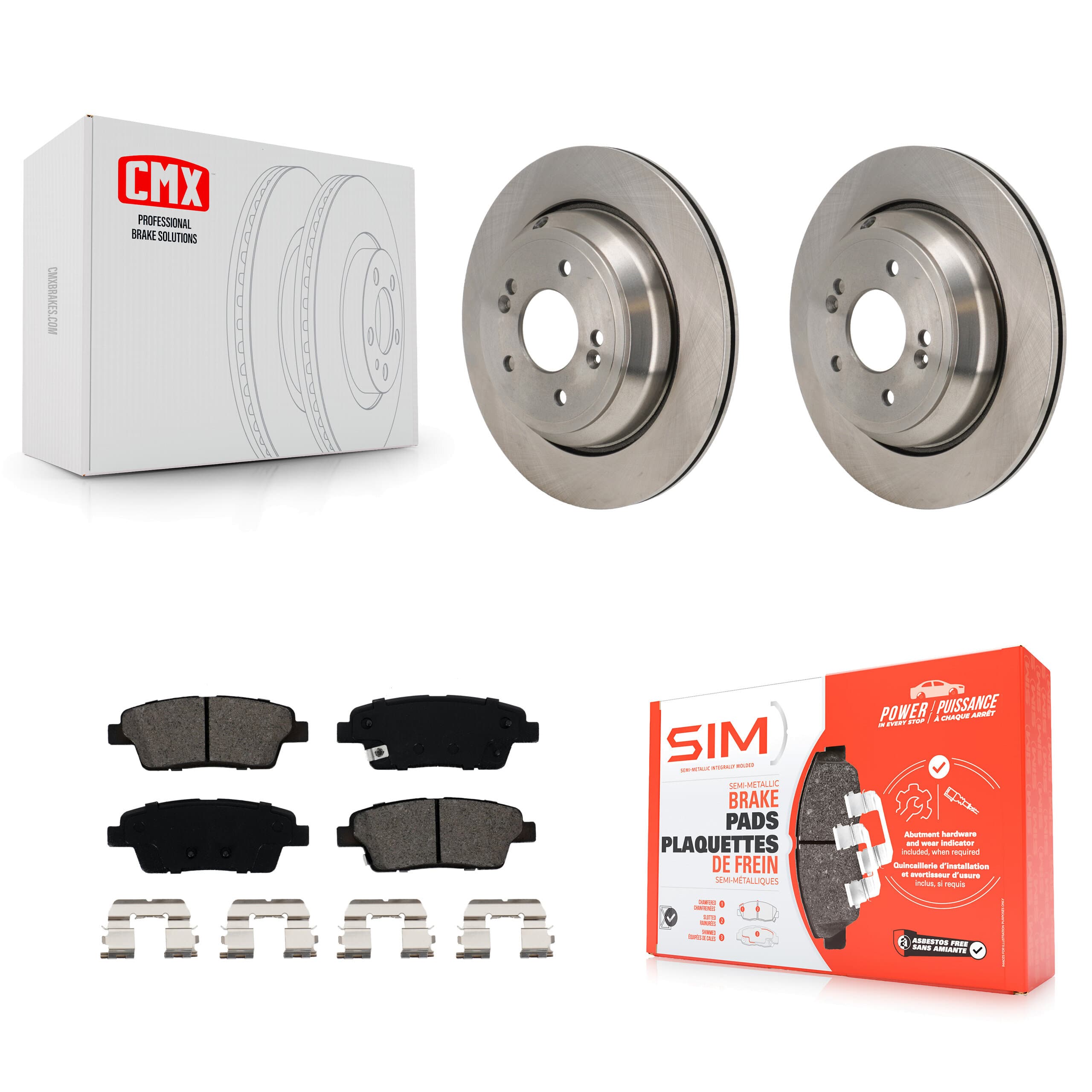 Transit Auto - K8S-104206 - Rear Disc Brake Kits image 1